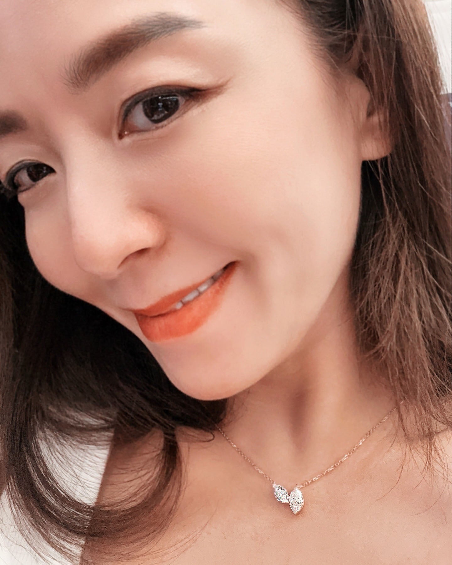 GAL double marquise lab-grown diamonds necklace *pre-order*
