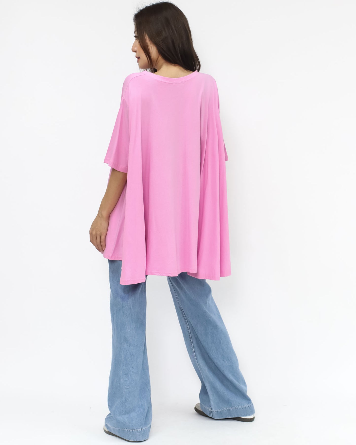 pink frills tee