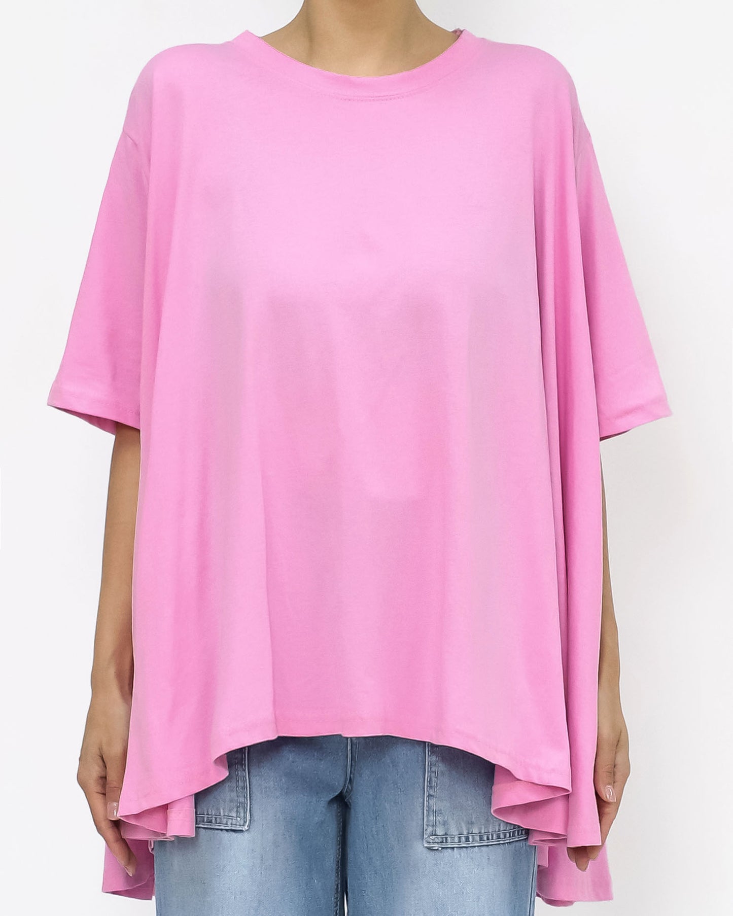pink frills tee