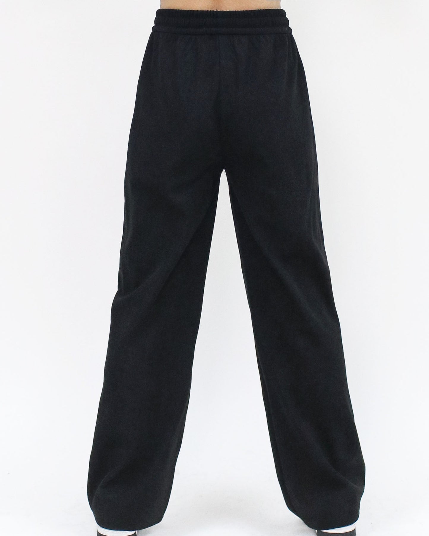 black corduroy straight legs pants