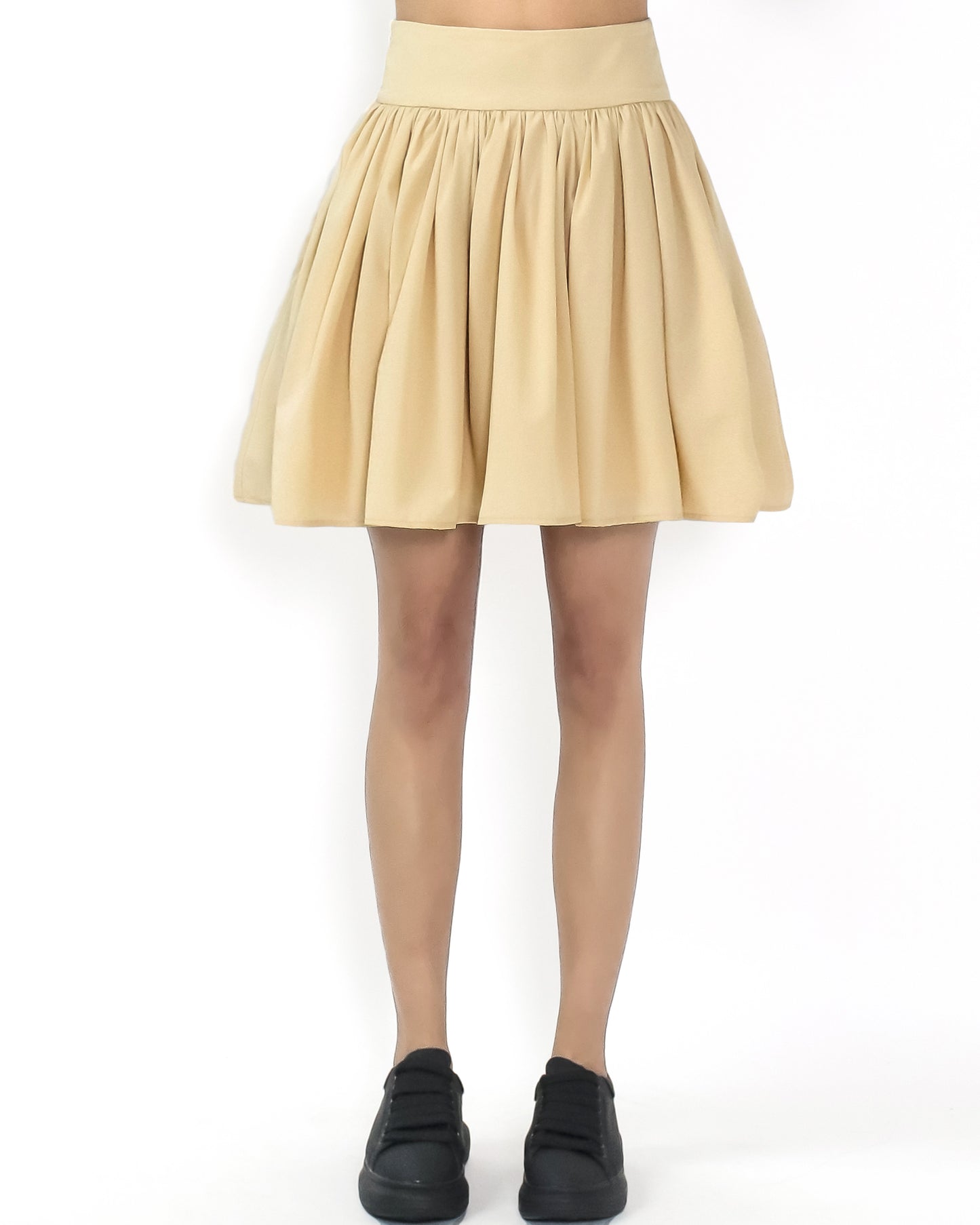 beige frill skirt *pre-order*