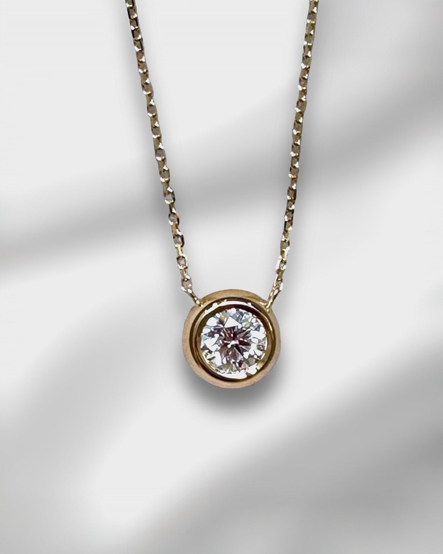 GAL round lab diamonds necklace *pre-order*
