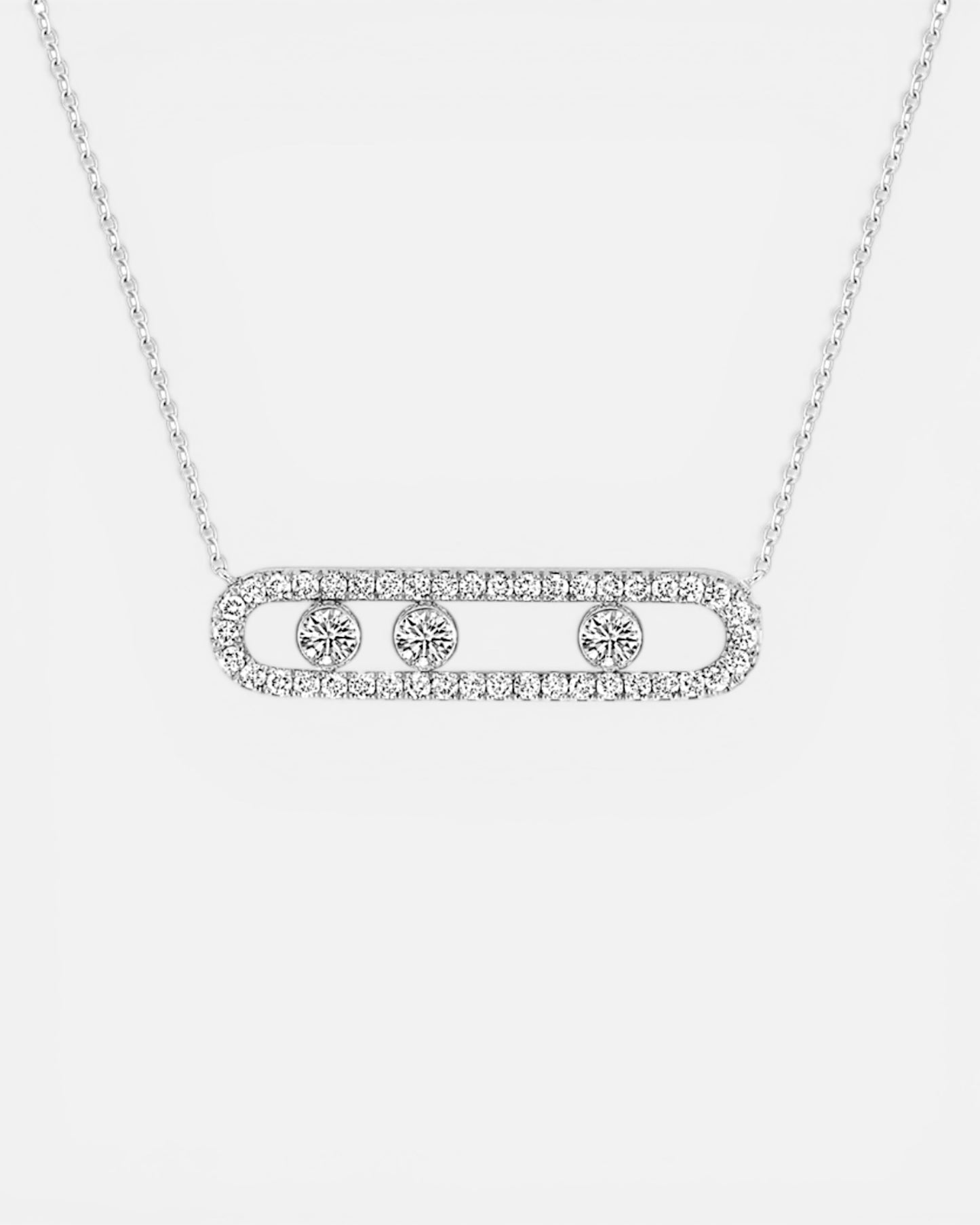 GAL sliding lab-grown diamond necklace *pre-order*