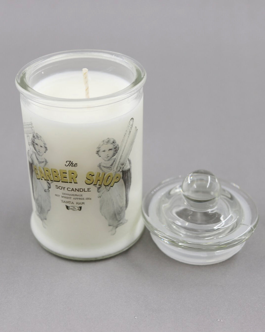 SANTA HAM SOY CANDLE - THE BARBER SHOP
