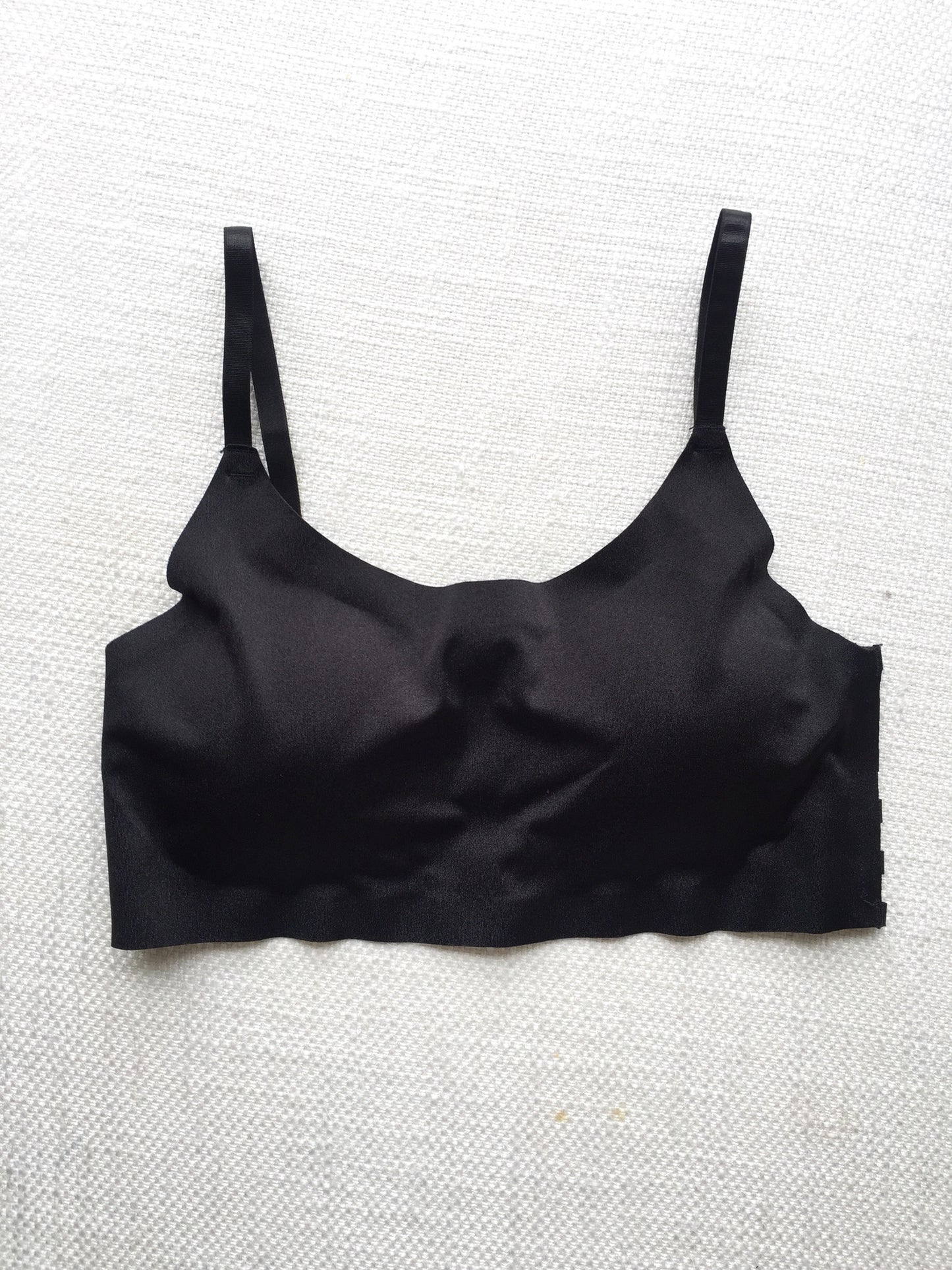 black stretch caged back bra top *pre-order*