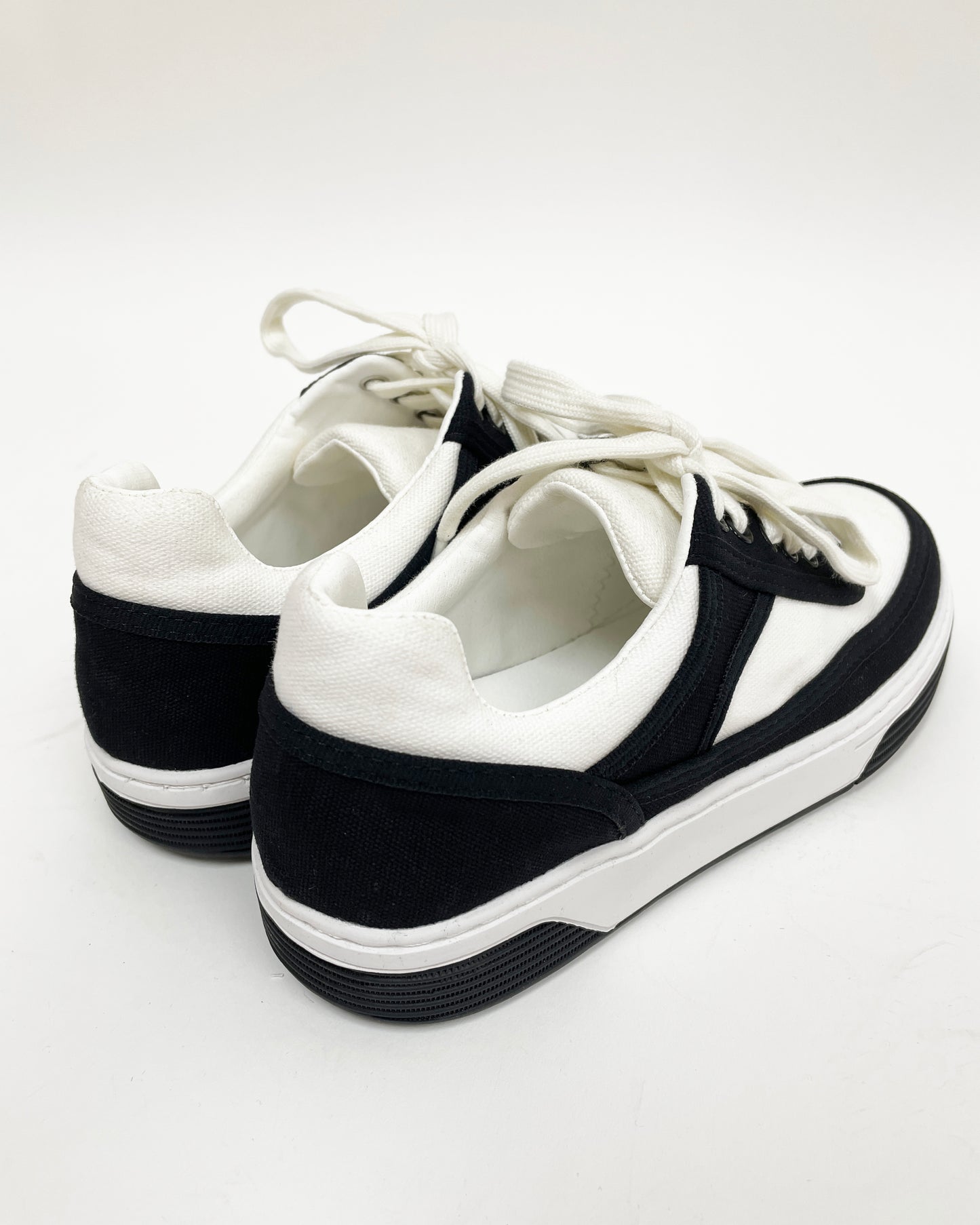 black & ivory sneakers - 39 / 40