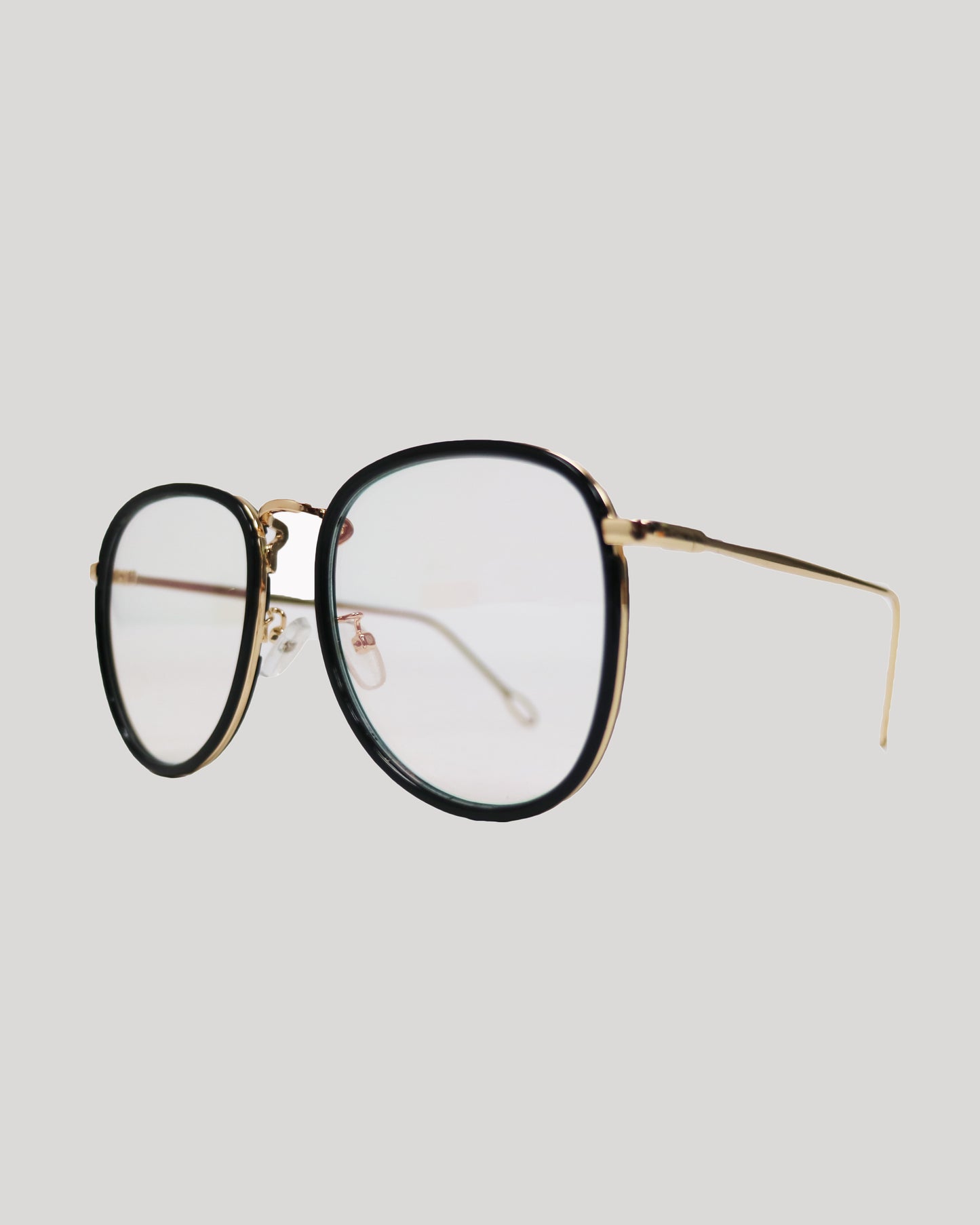 black round glasses with clear lens *pre-order*