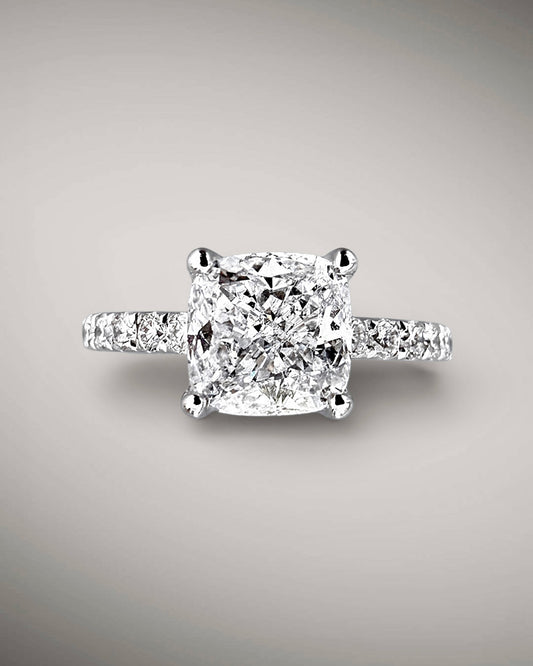 GAL 1ct radiant halo lab-grown diamond ring *pre-order*