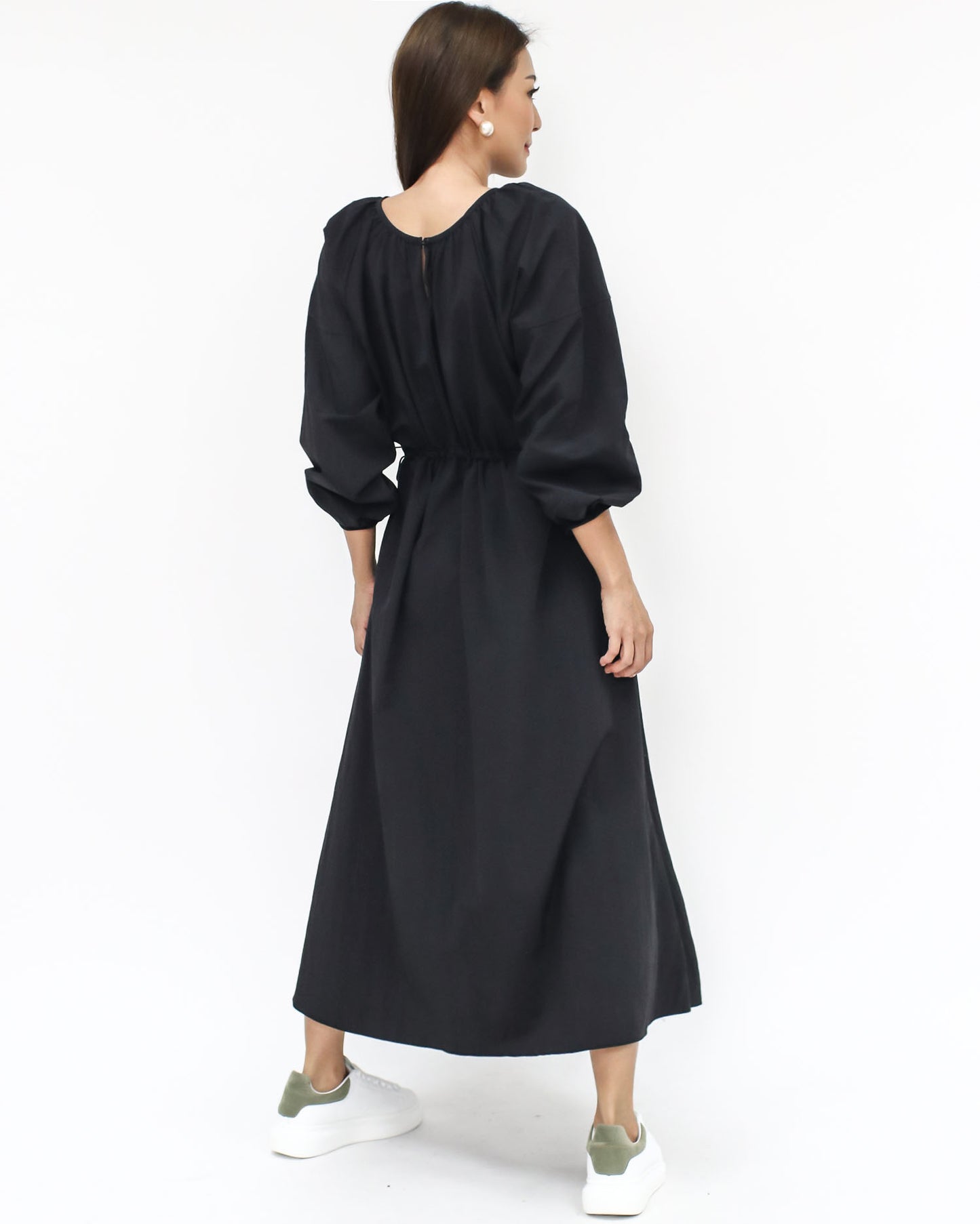 black tech flare dress – STYLEGAL