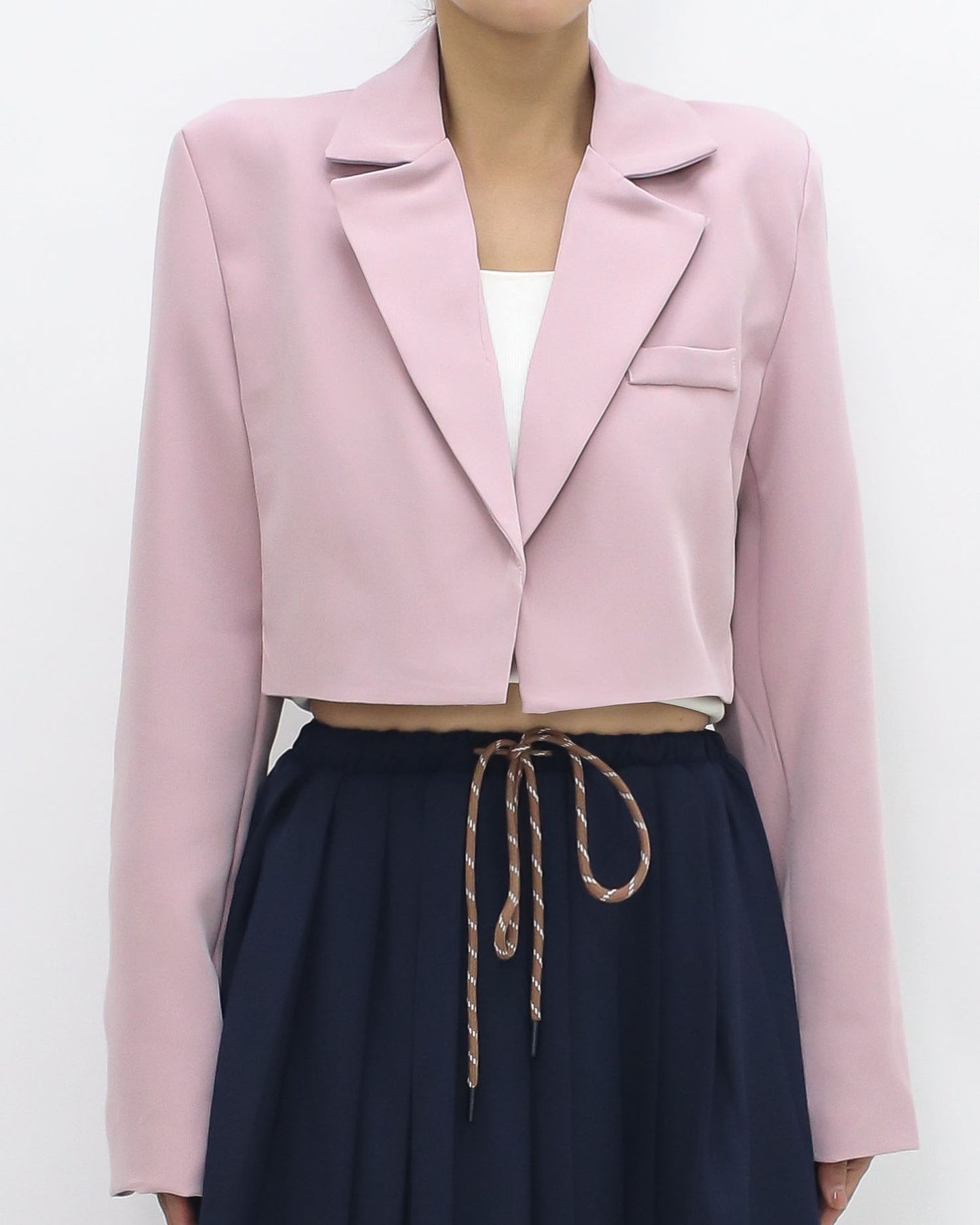 pink short blazer *pre-order*