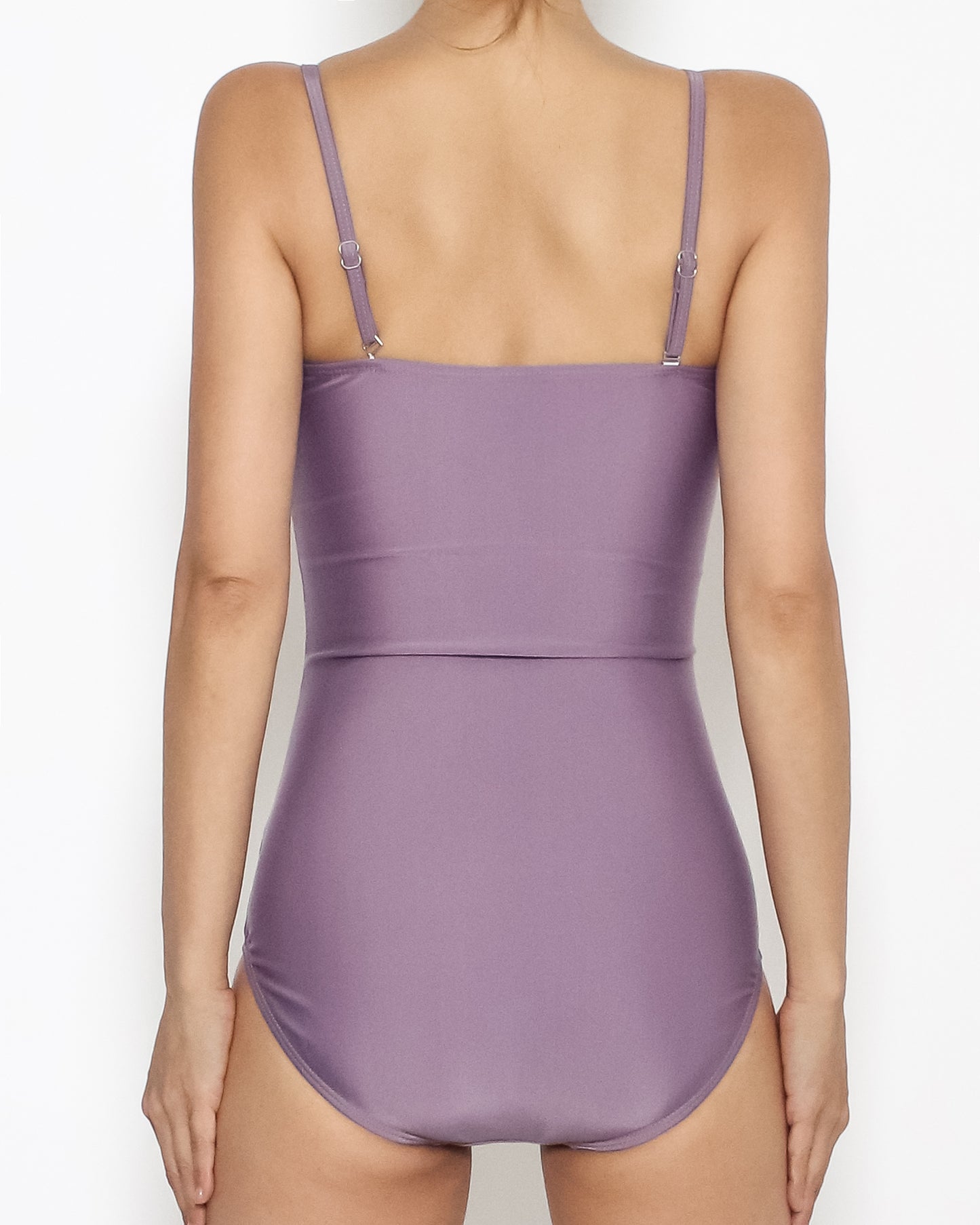 lilac one pieces swimwear *pre-order*