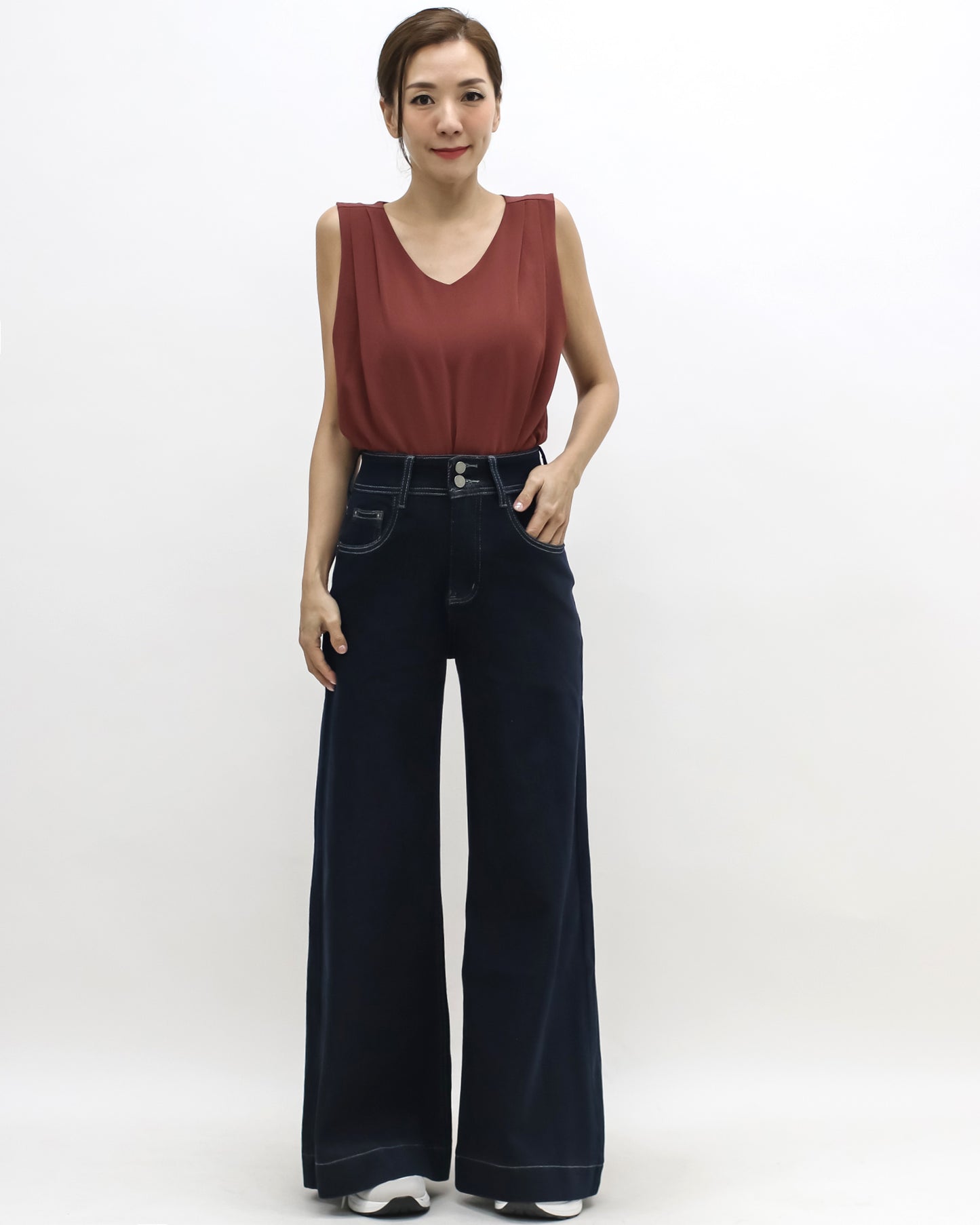 indigo denim flare jeans *pre-order*