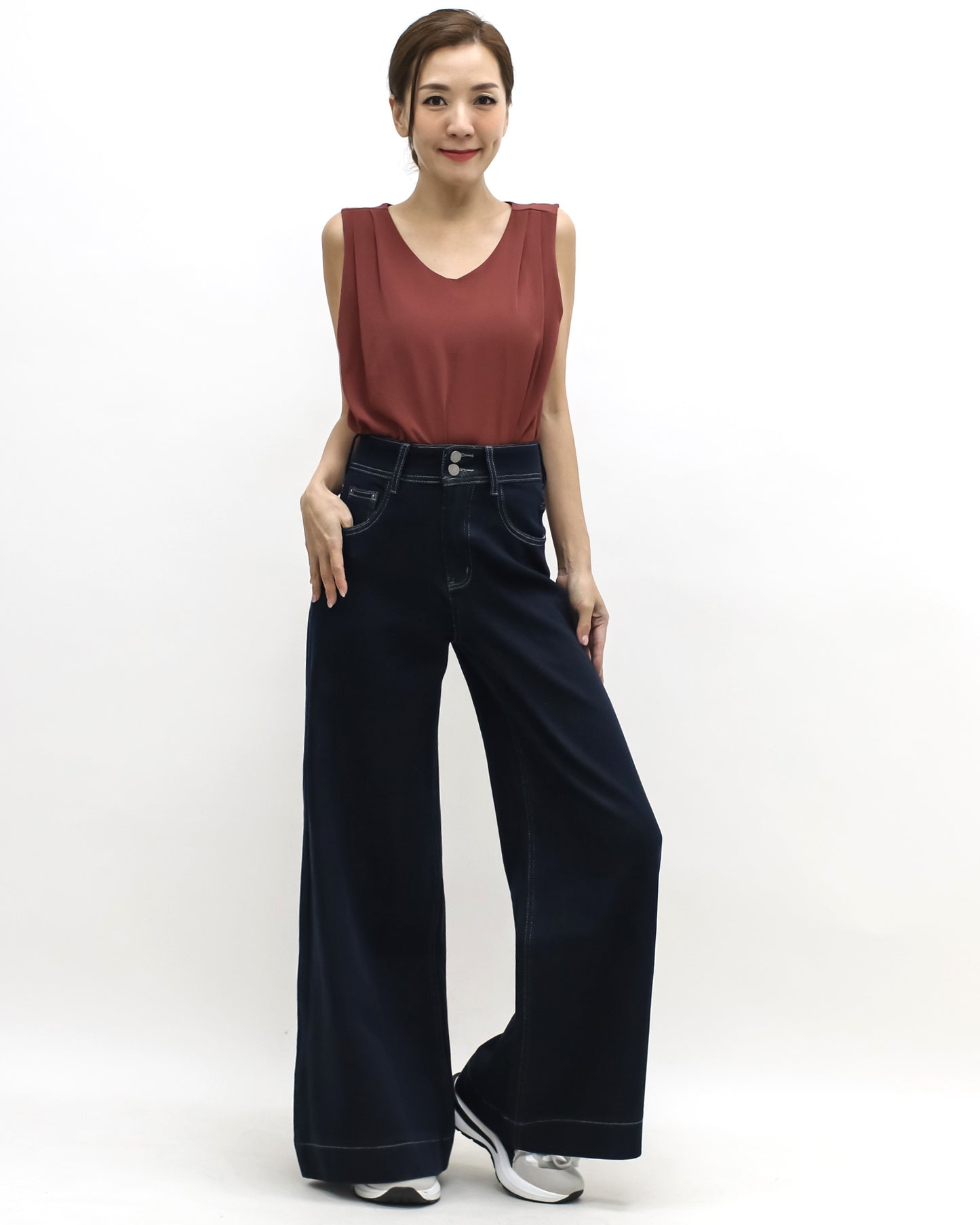 indigo denim flare jeans *pre-order*