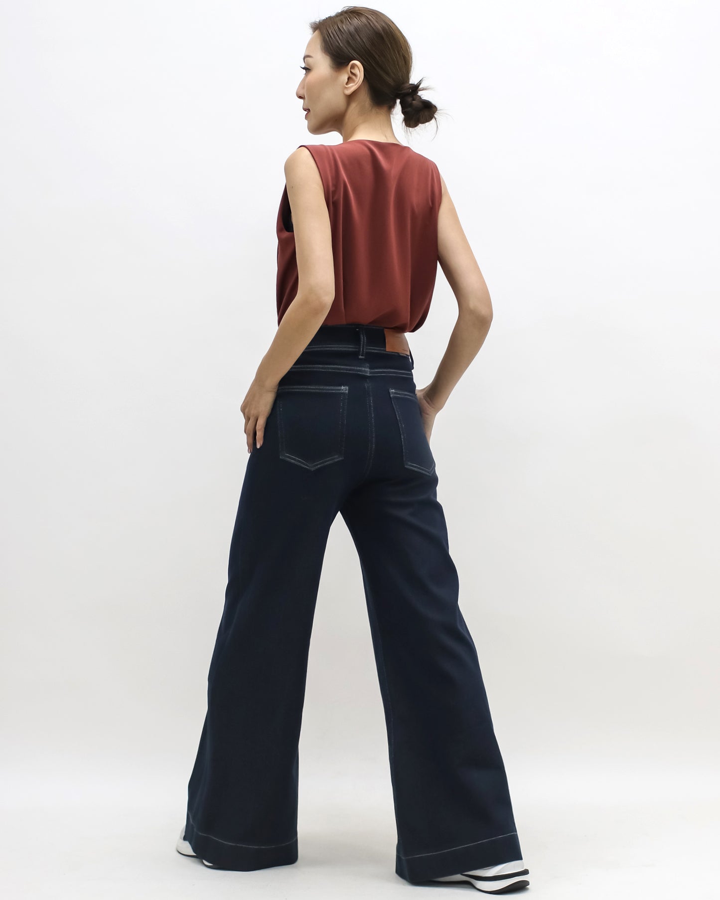 indigo denim flare jeans *pre-order*