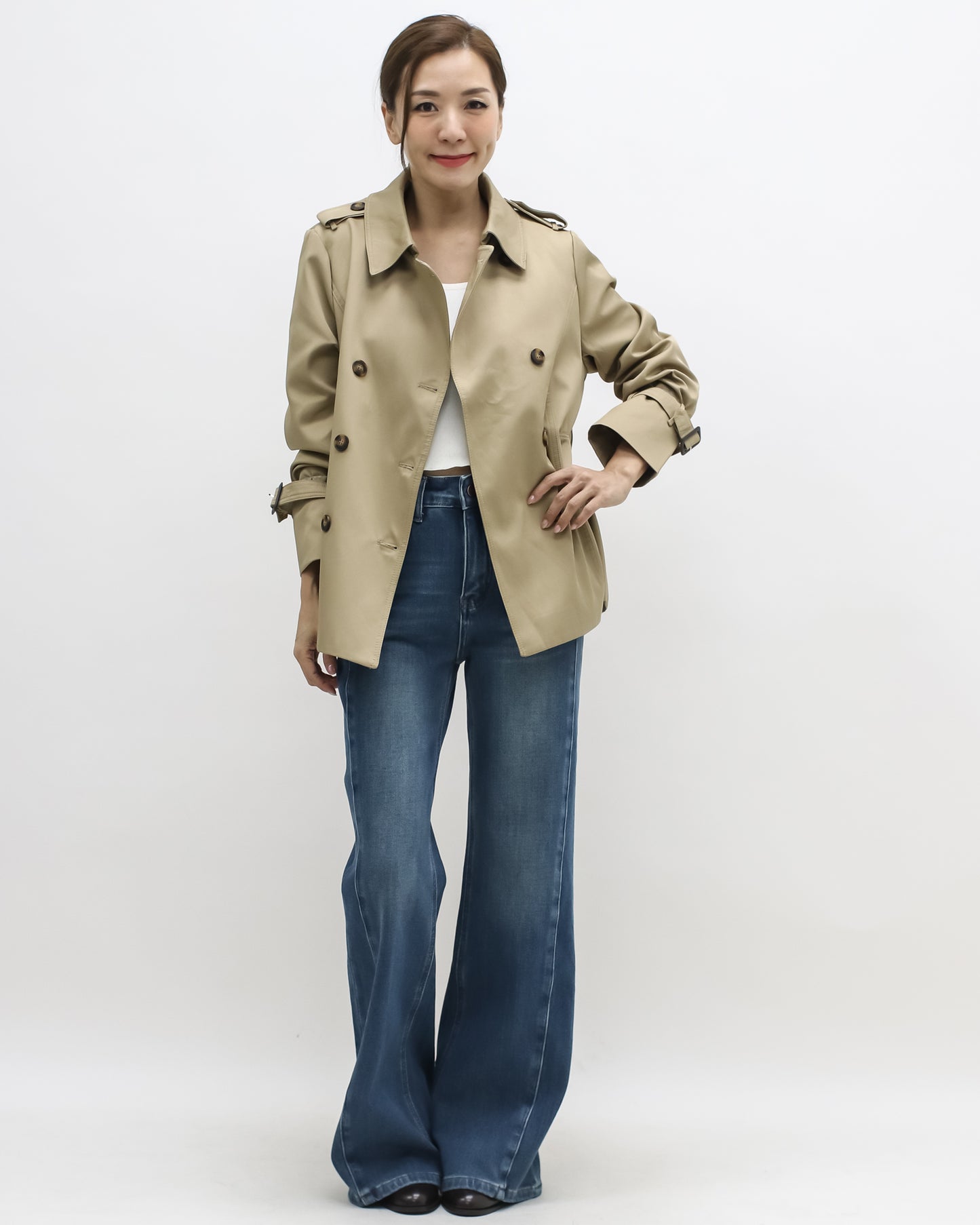 beige trench coat *pre-order*