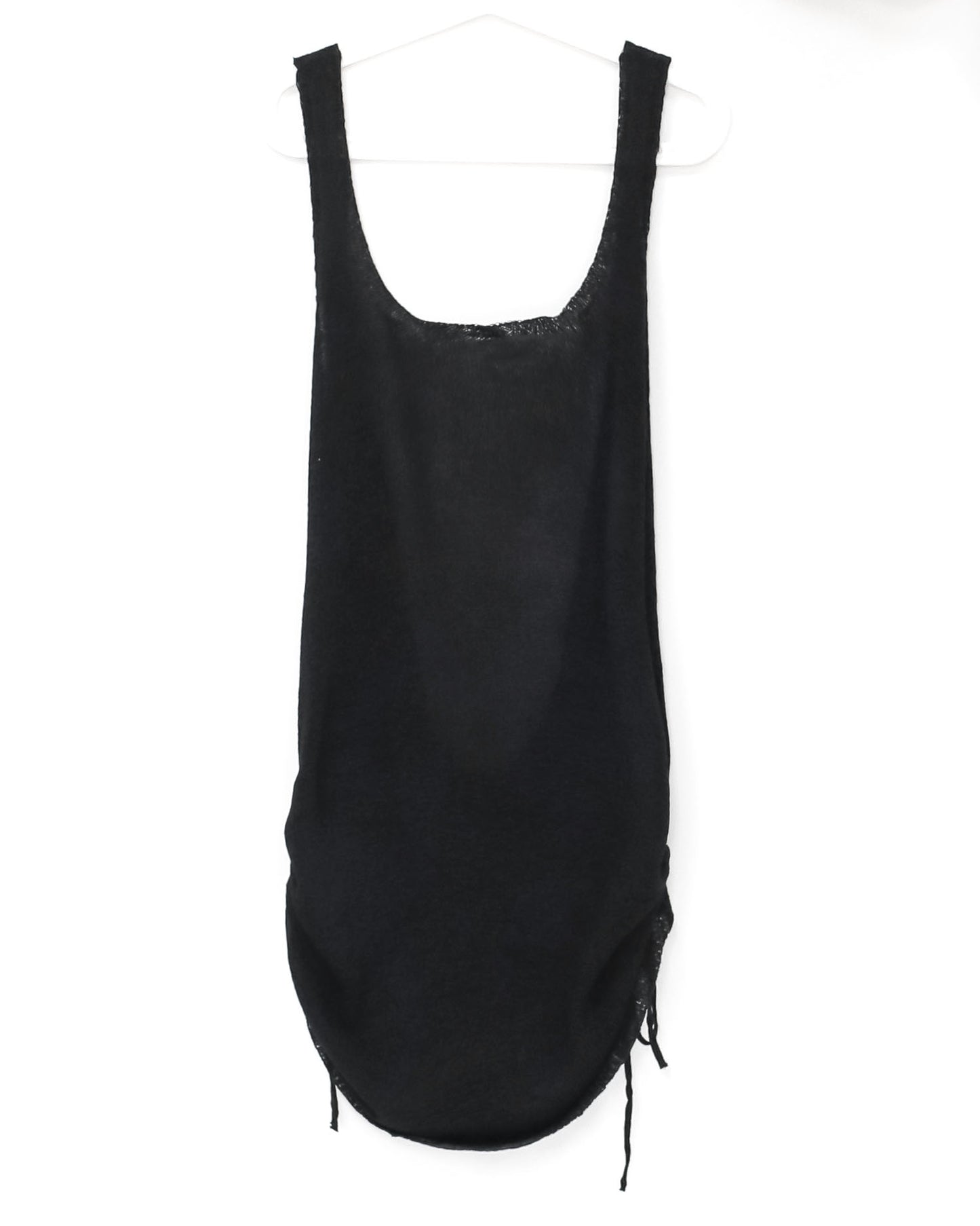 black knitted drop back cover up dress *pre-order*