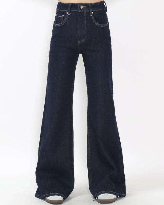 indigo denim flare jeans *pre-order*