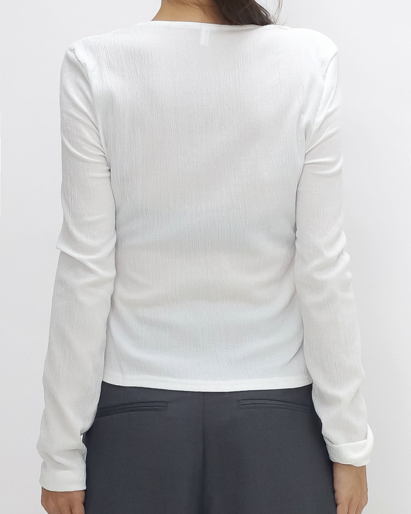 ivory texture w/ mesh front top *pre-order*