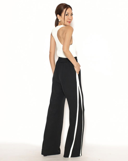 ivory cutout back ottoman knitted vest *pre-order*