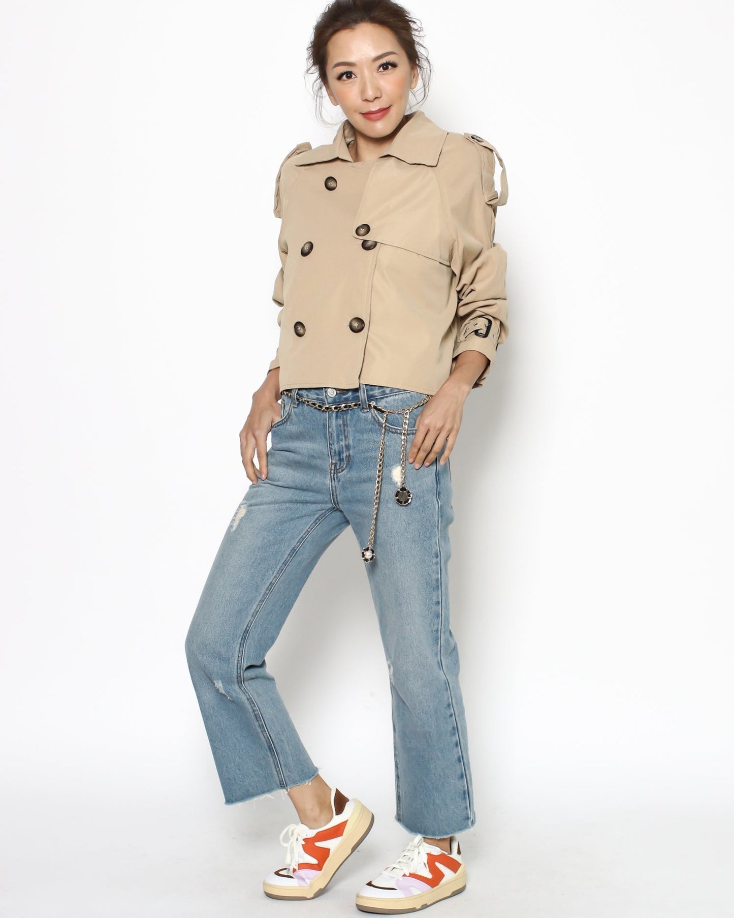 beige short jacket *pre-order*