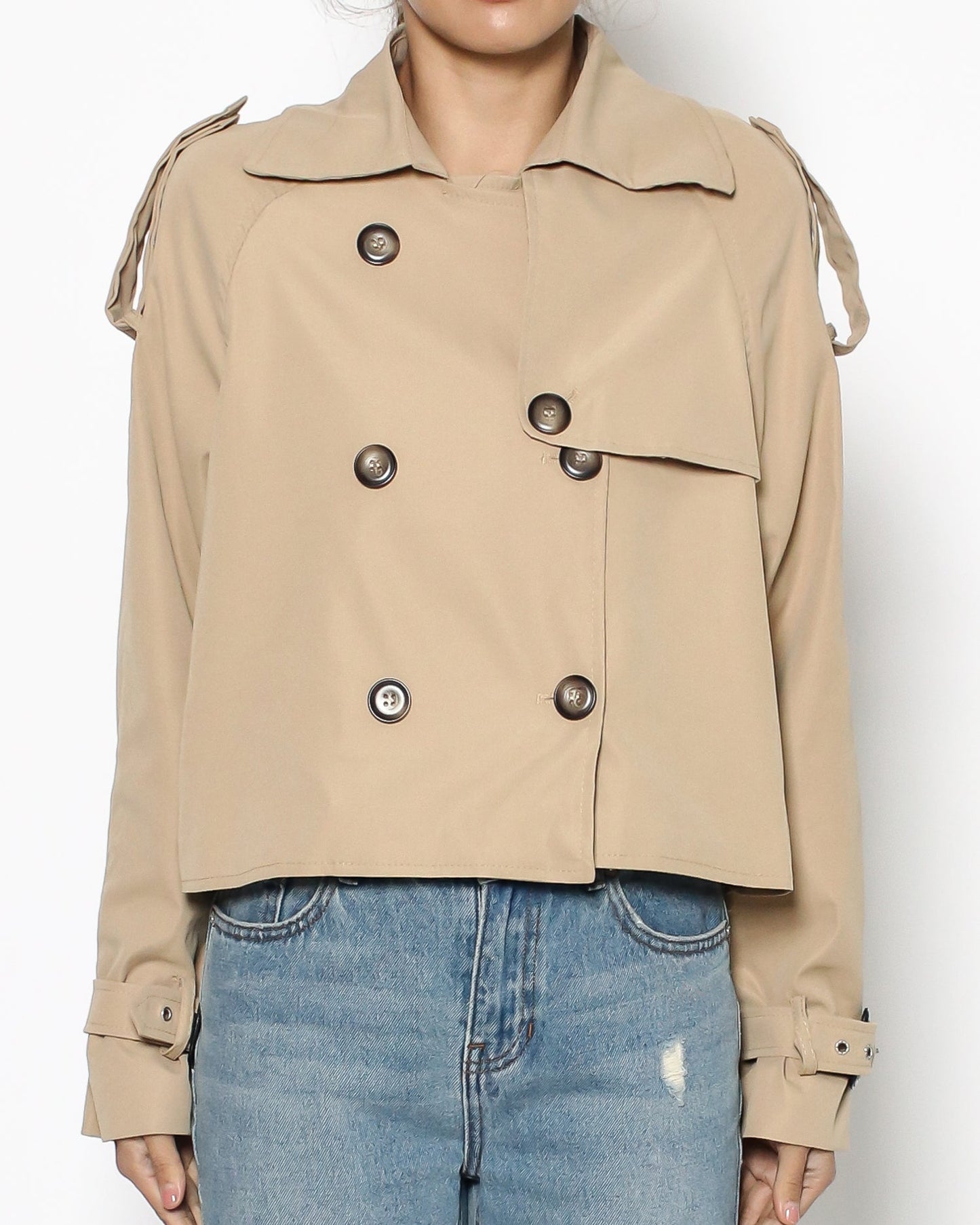 beige short jacket *pre-order*