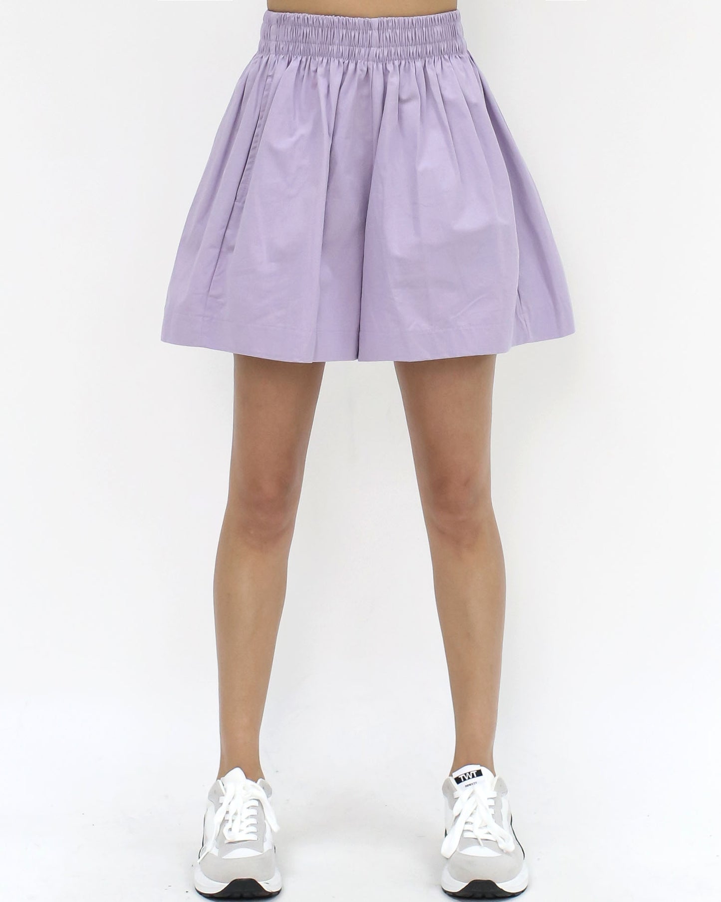 lilac tech sporty shorts *pre-order*