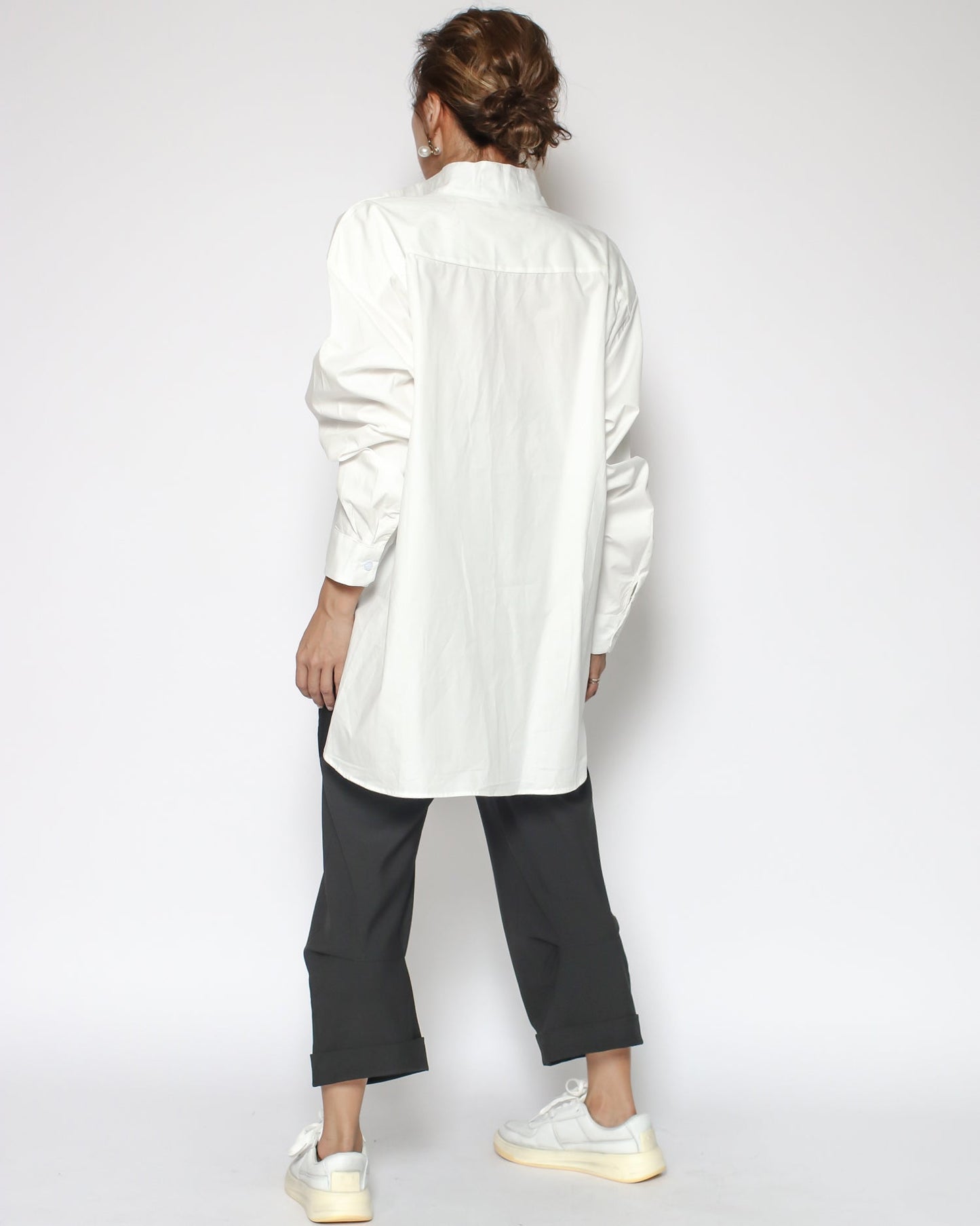 ivory double layer shirt *pre-order*