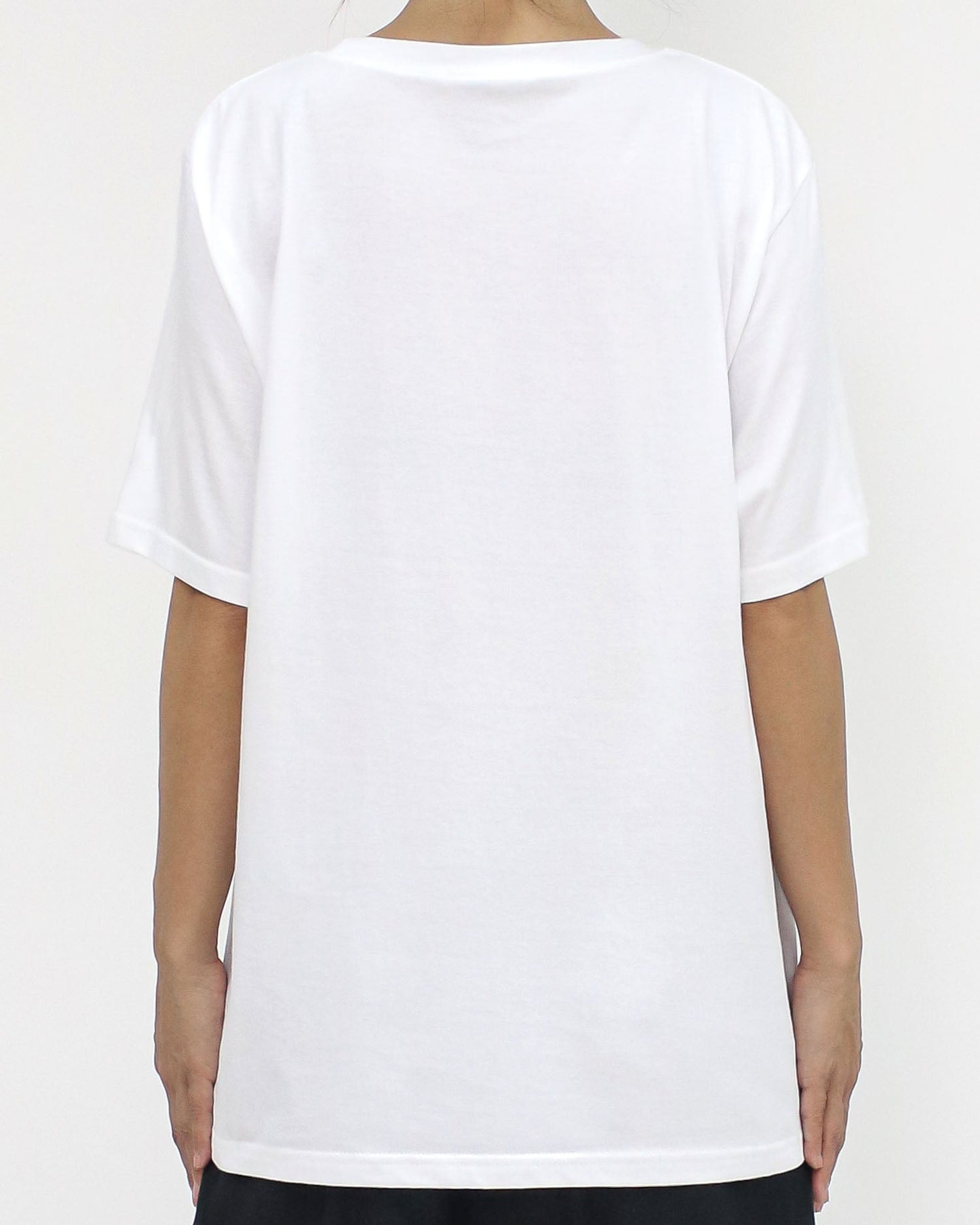 Ivory printed tee