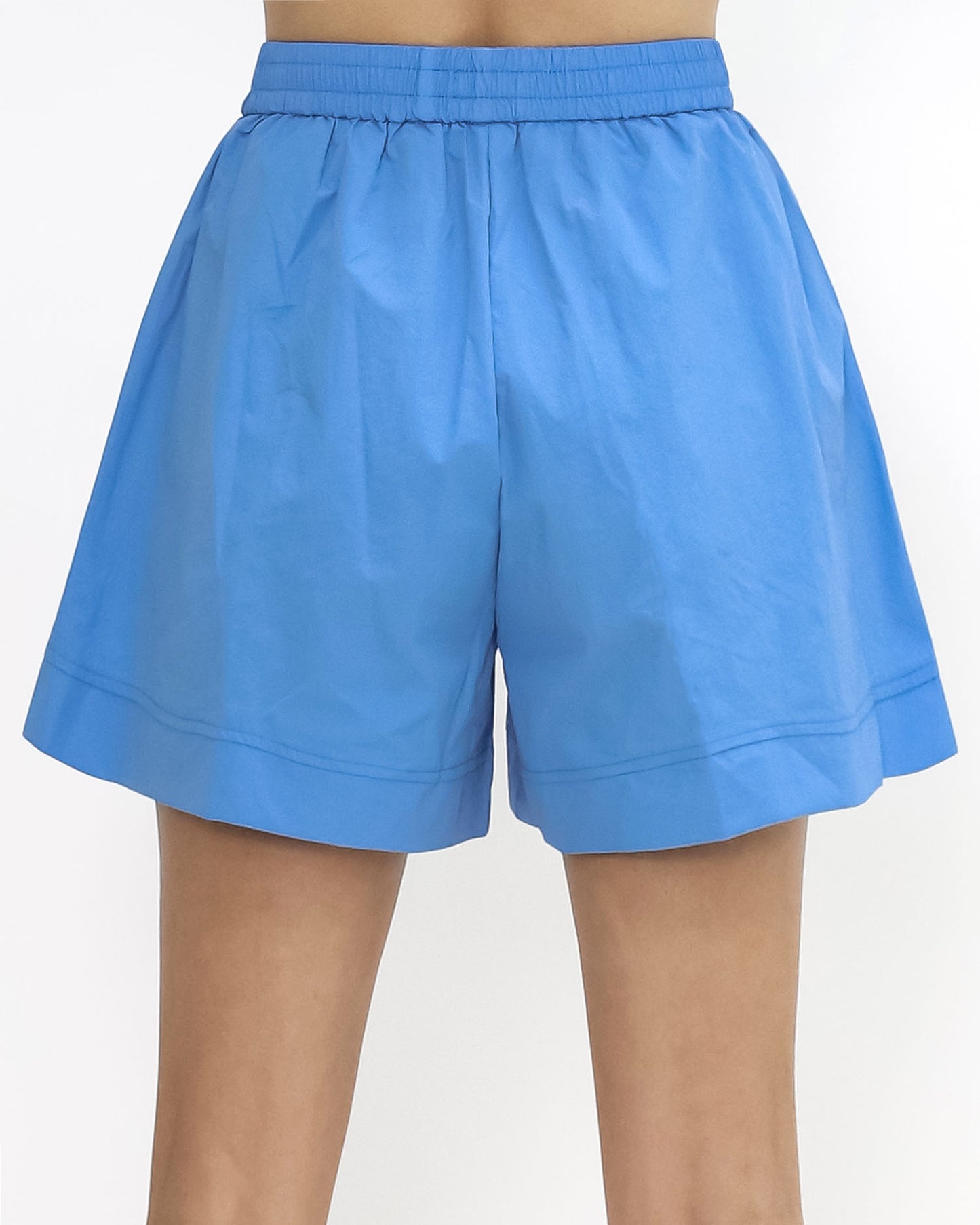 bright blue tech shorts