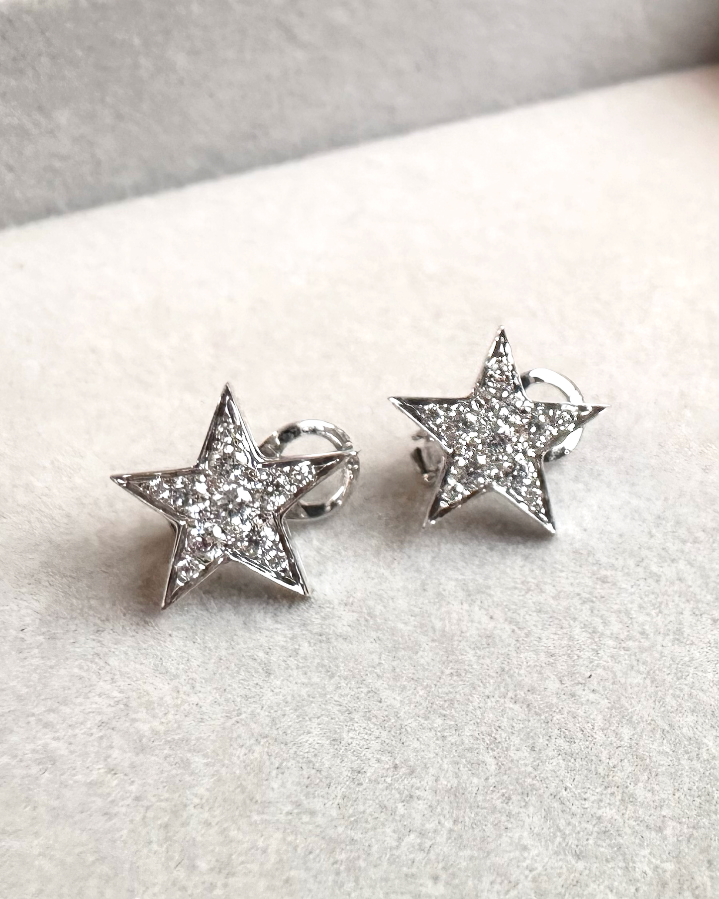 ASM star illusion lab diamonds earrings *pre-order*