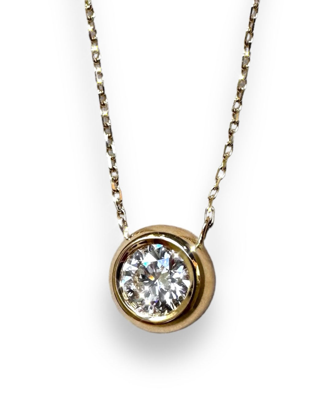 ASM round lab diamonds necklace *pre-order*