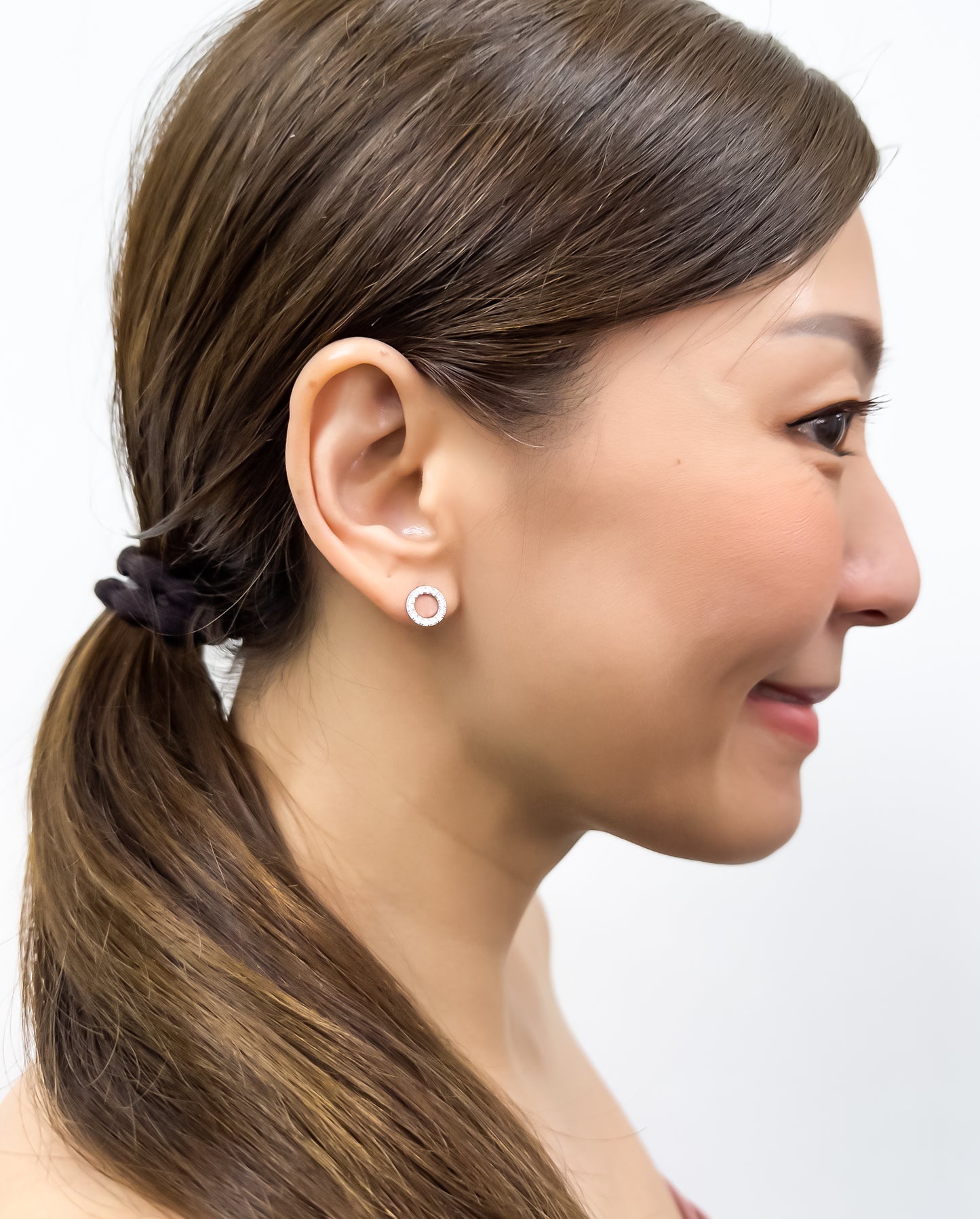 GAL 18K lab-grown round illusion diamond earrings *pre-order*