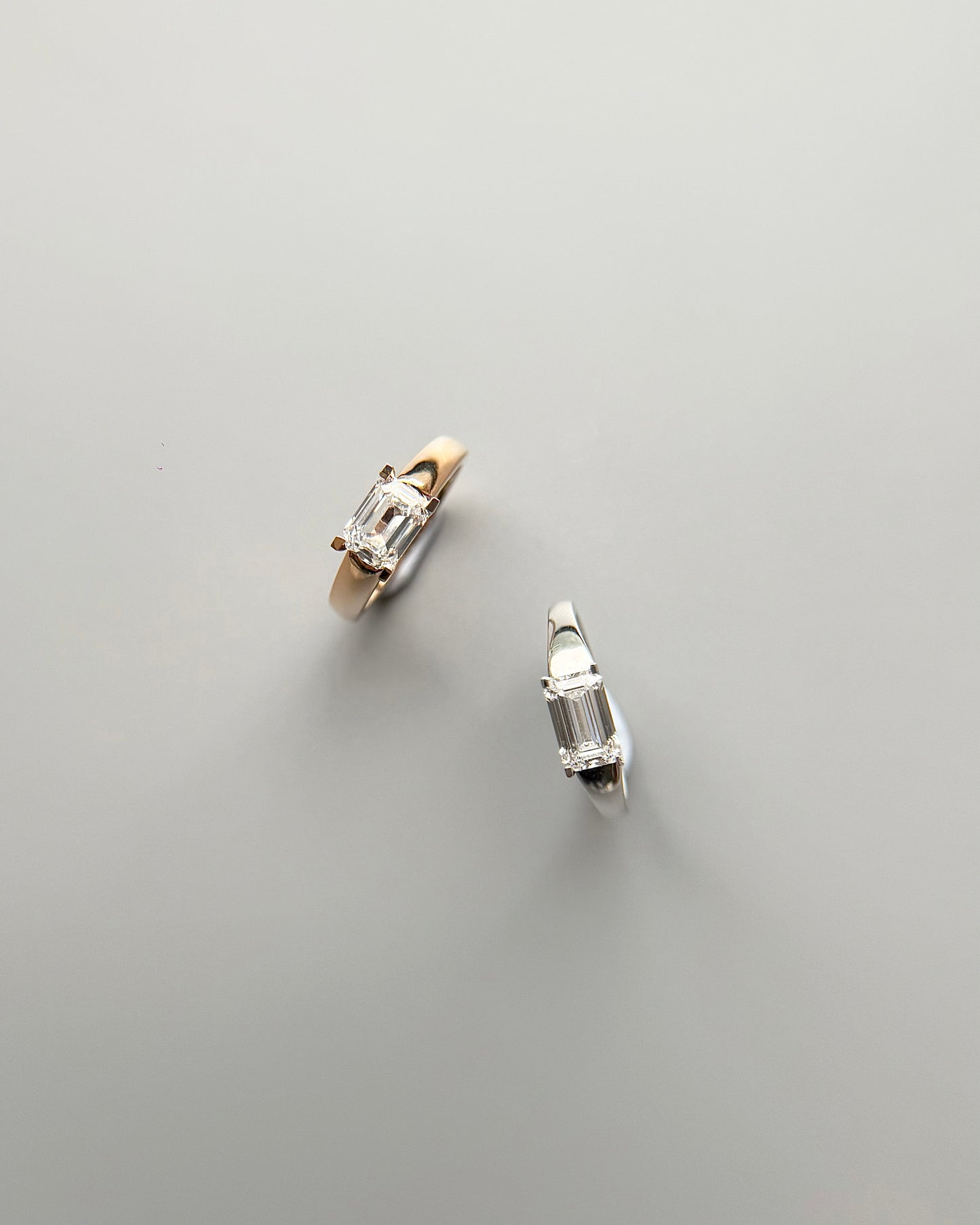 GAL 1ct emerald lab-grown diamond ring *pre-order*