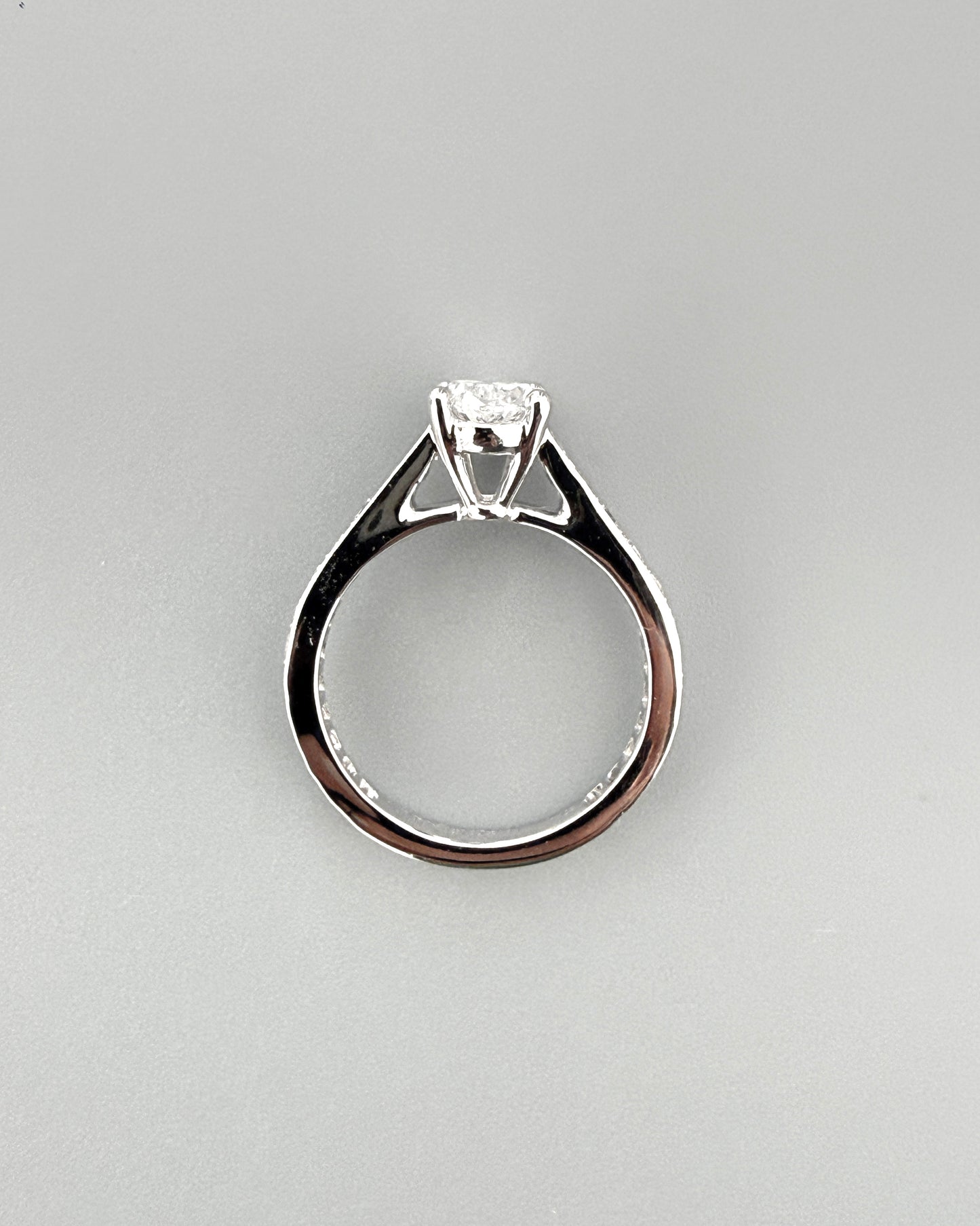 GAL 1ct pear halo lab-grown diamond ring *pre-order*