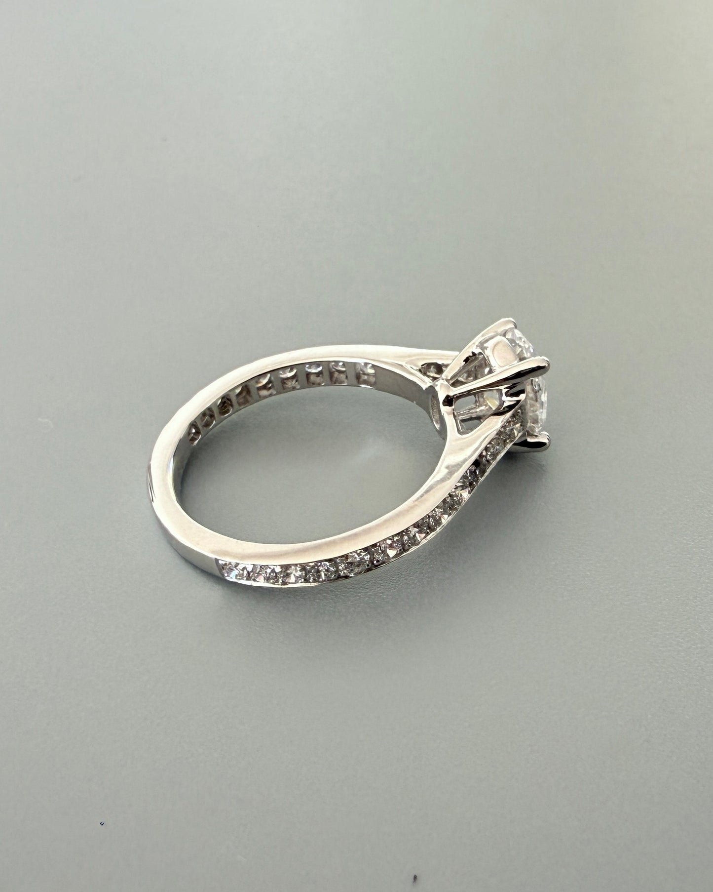 GAL 1ct pear halo lab-grown diamond ring *pre-order*