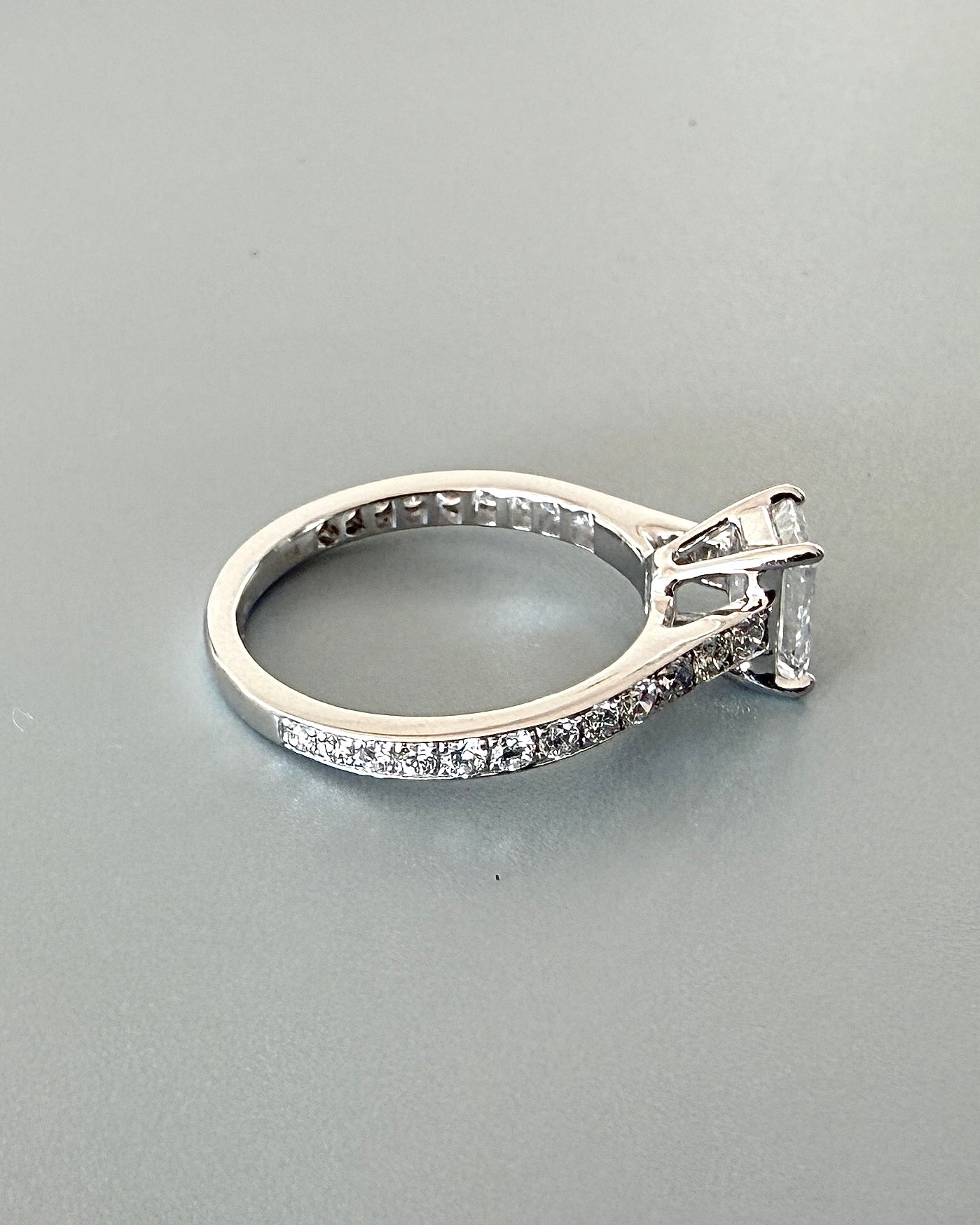 GAL 1ct emerald halo lab-grown diamond ring *pre-order*