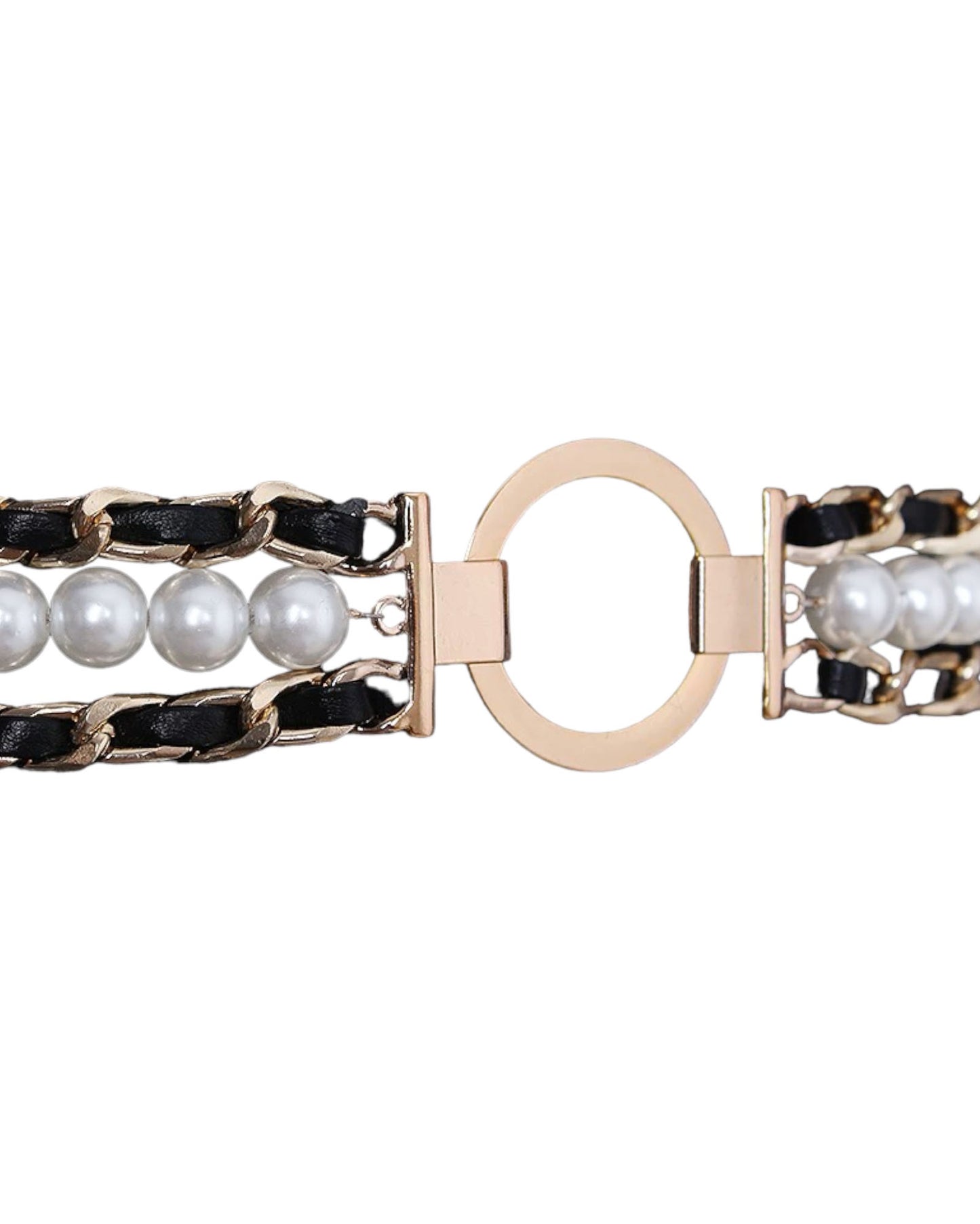 pearls & gold chain waist belt *pre-order*