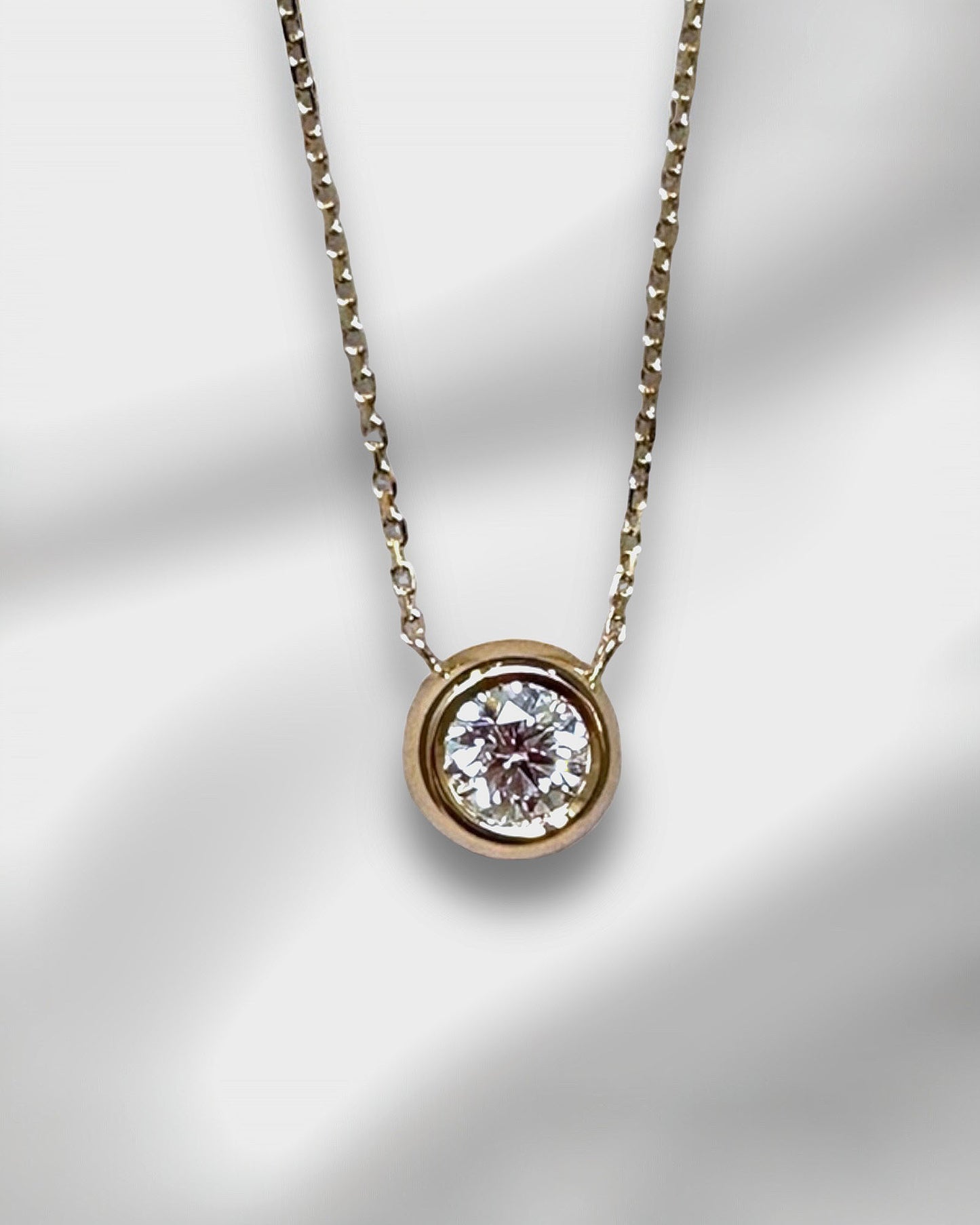 ASM round lab diamonds necklace *pre-order*