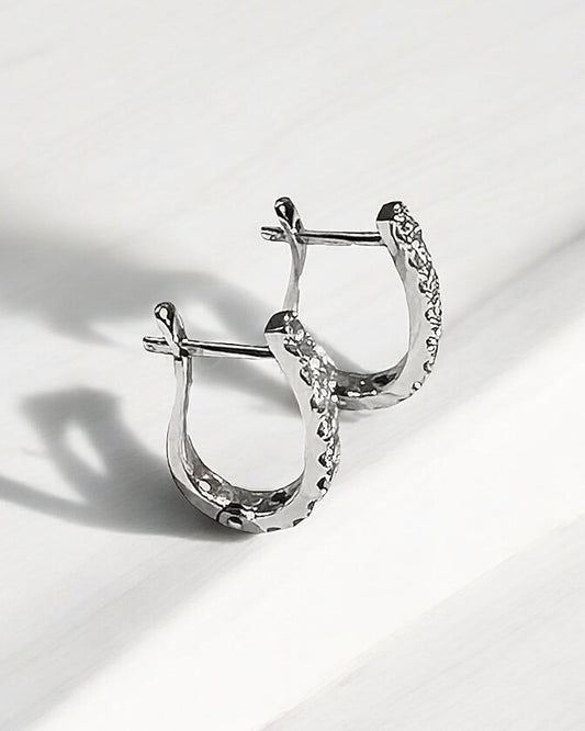 GAL oval loop lab-grown diamonds earrings *pre-order*