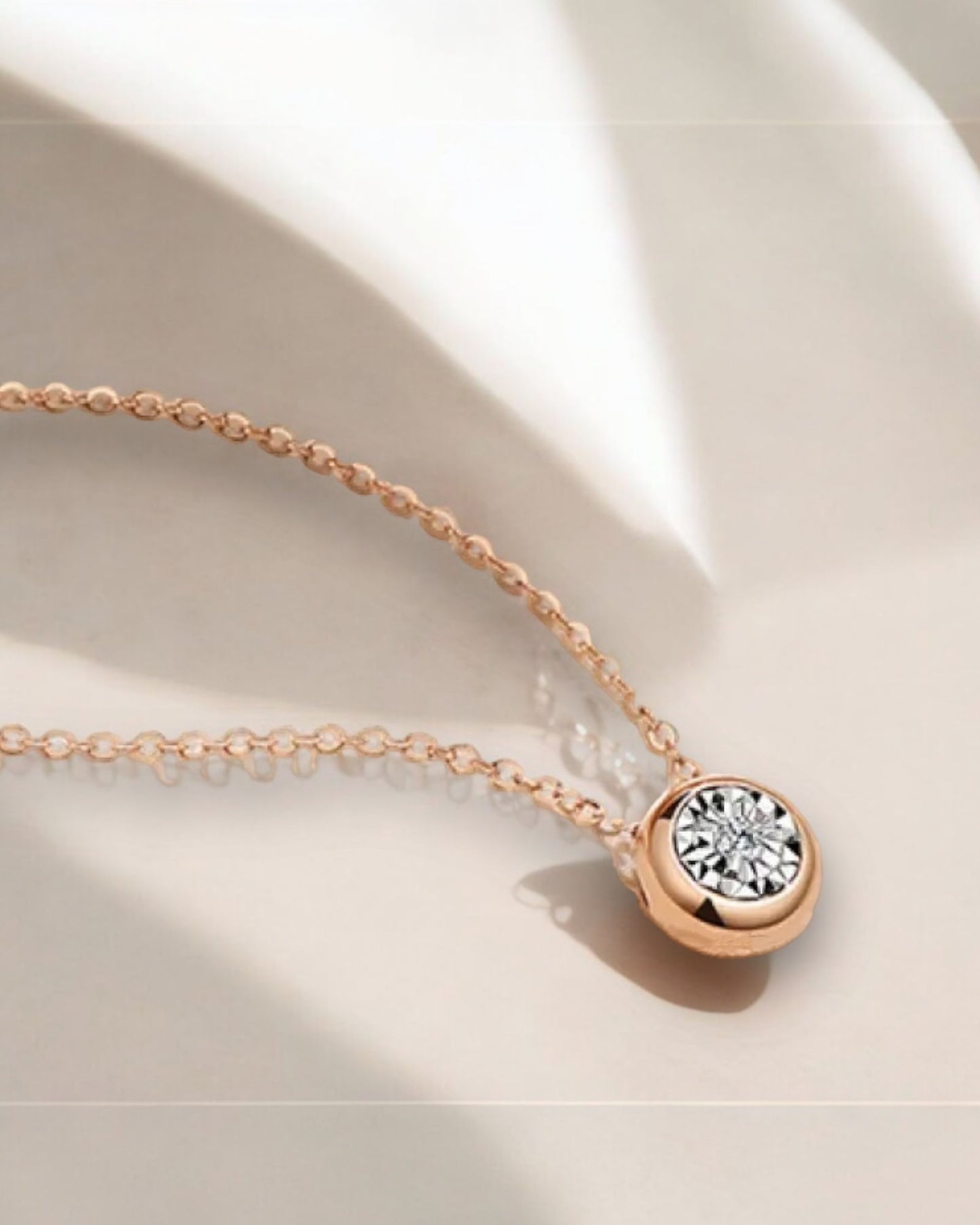 ASM round lab diamonds necklace *pre-order*