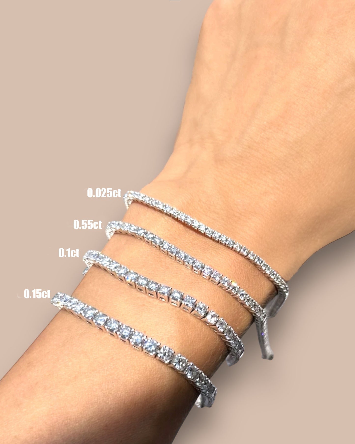 ASM lab diamonds tennis bracelet *pre-order*