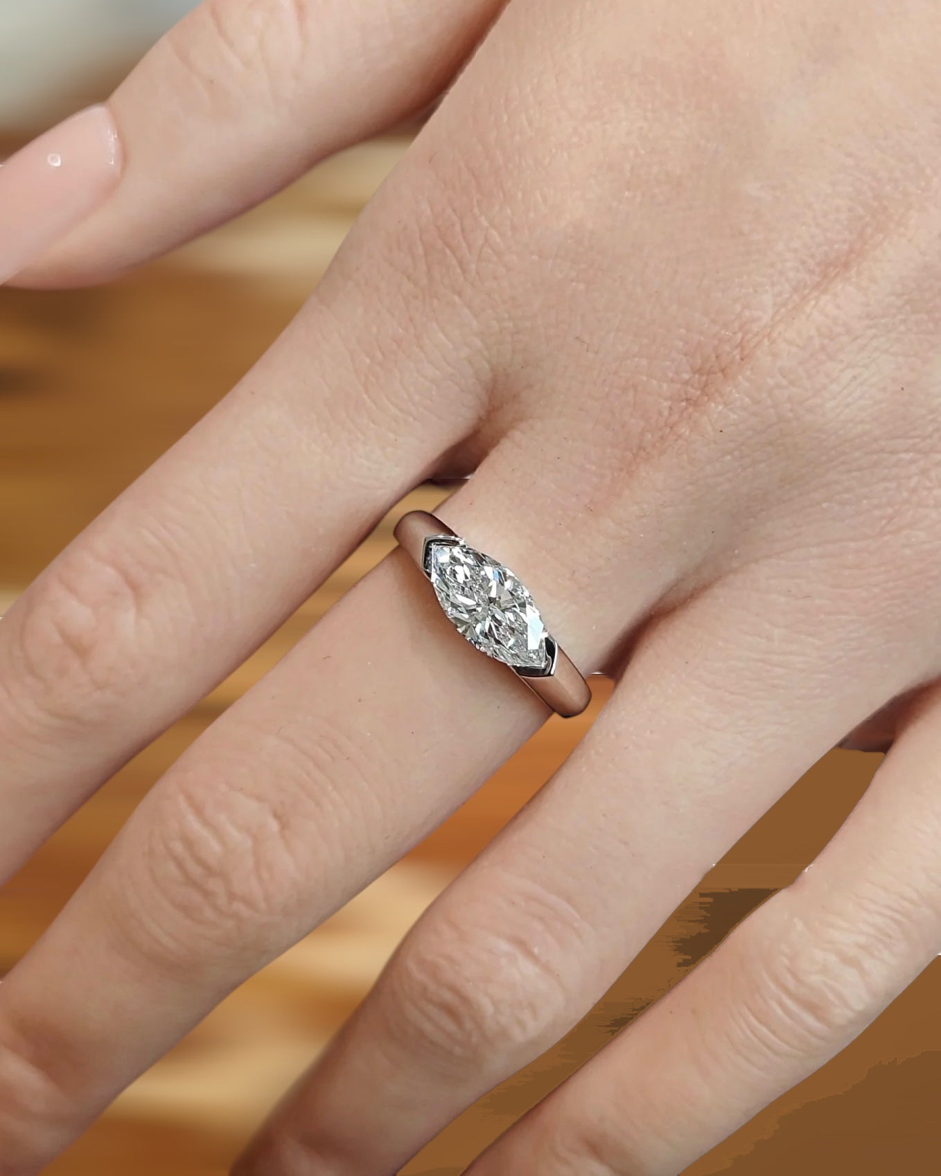 GAL 1ct marquise lab-grown diamond ring *pre-order*