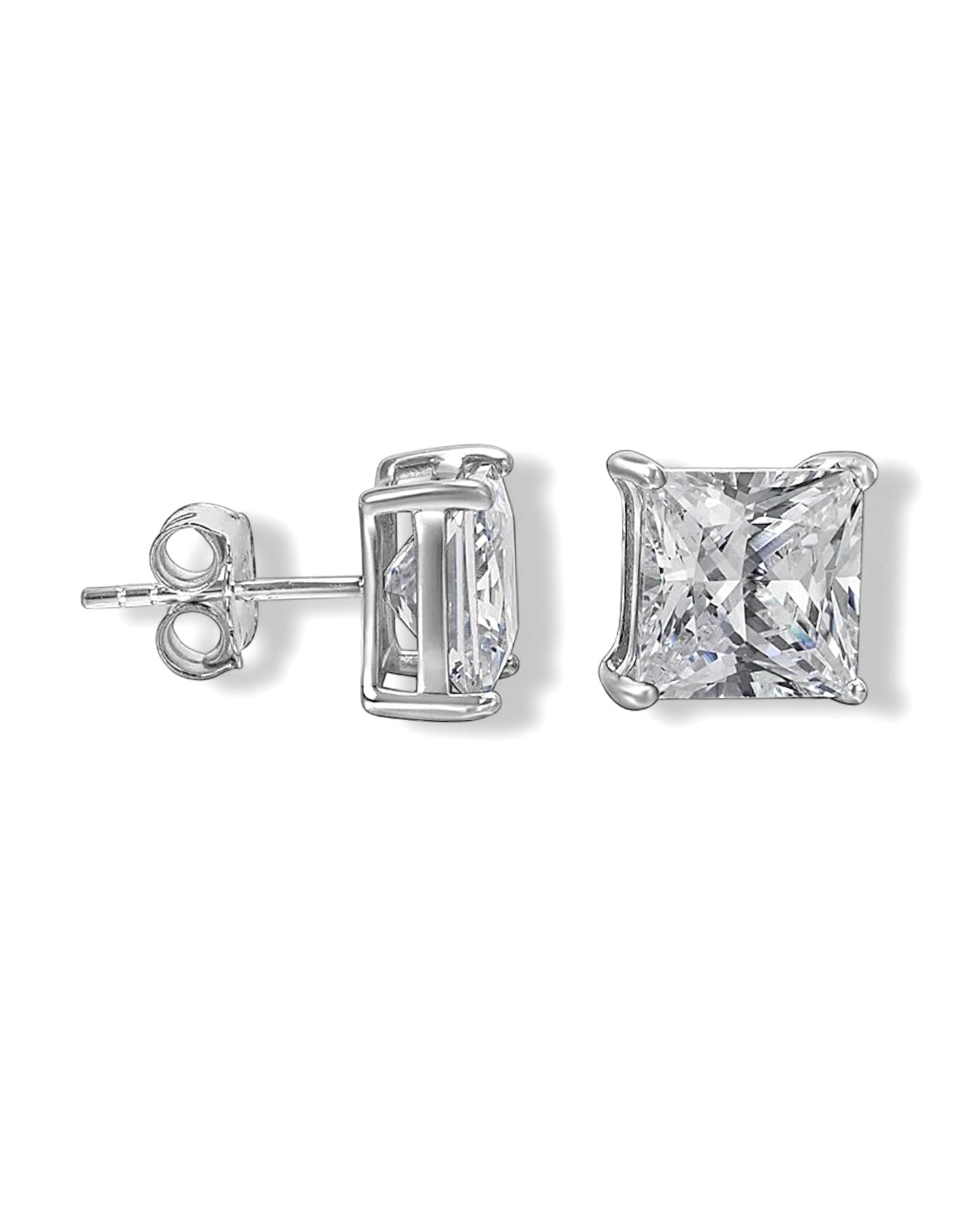GAL 1ct lab-grown princess cut diamond earrings *pre-order*
