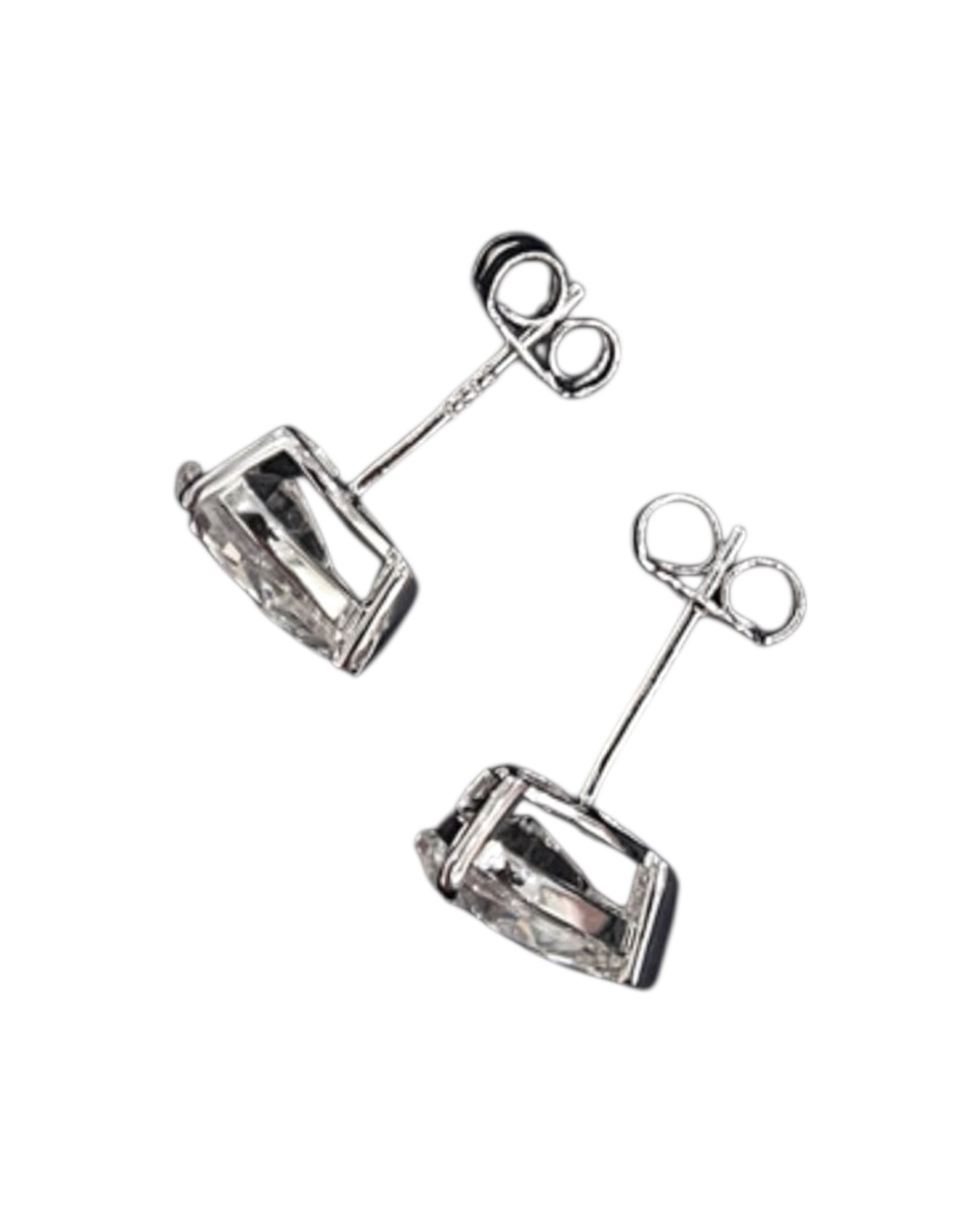GAL 1ct lab-grown princess cut diamond earrings *pre-order*