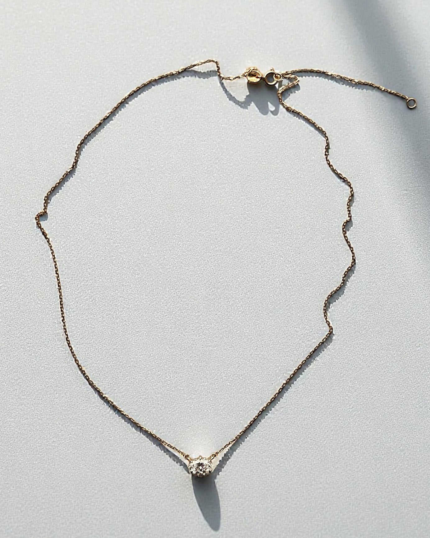 GAL 1ct oval lab diamonds necklace *pre-order*