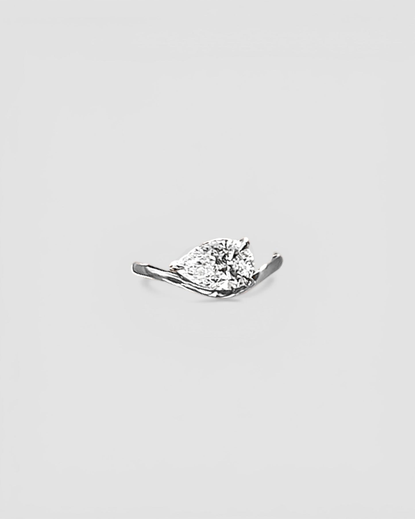 GAL 1ct pear lab-grown diamond ring *pre-order*