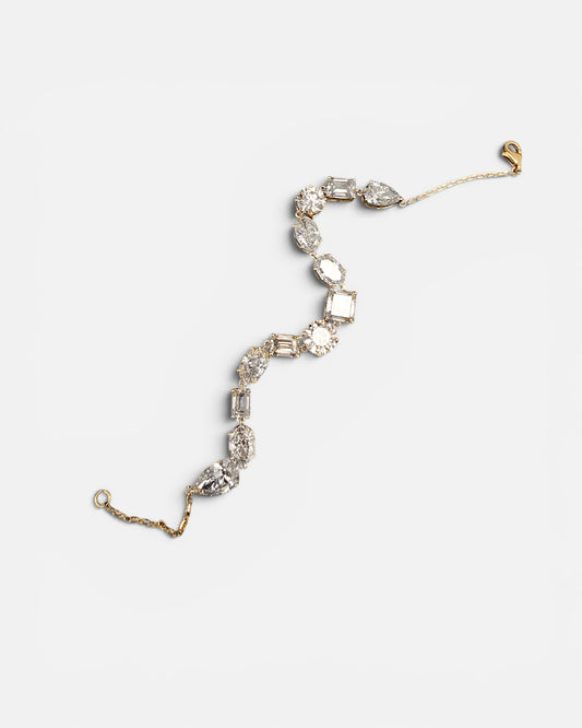 GAL 1ct fancy cut lab diamond bracelet