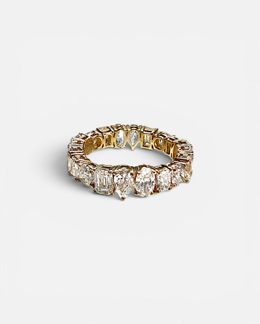 0.15ct fancy cut lab-grown eternal ring