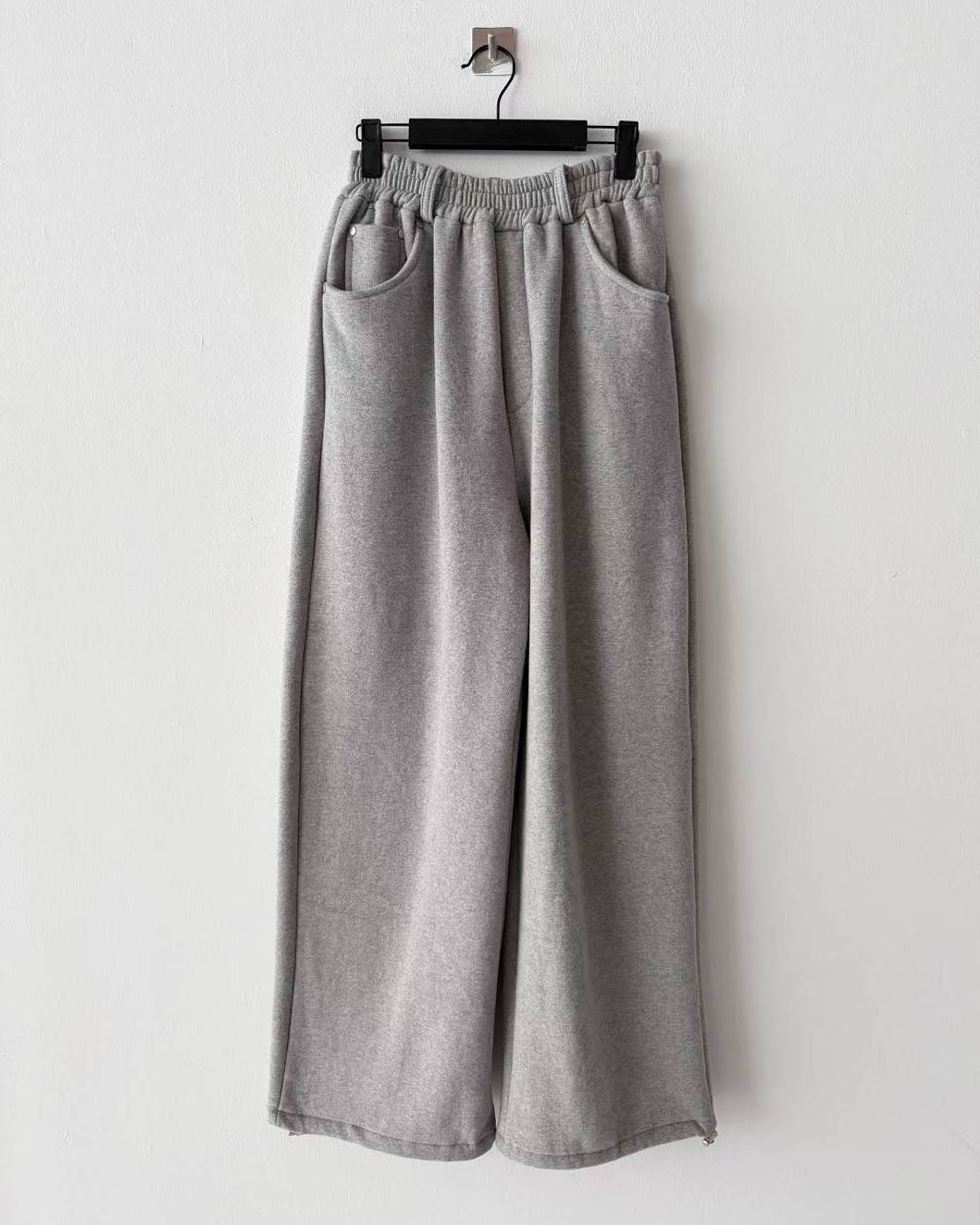 grey fleece sweat pants *pre-order*