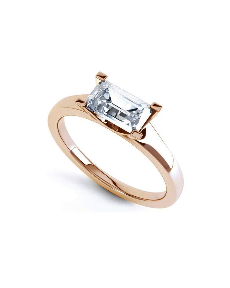 GAL 1ct emerald lab-grown diamond ring *pre-order*